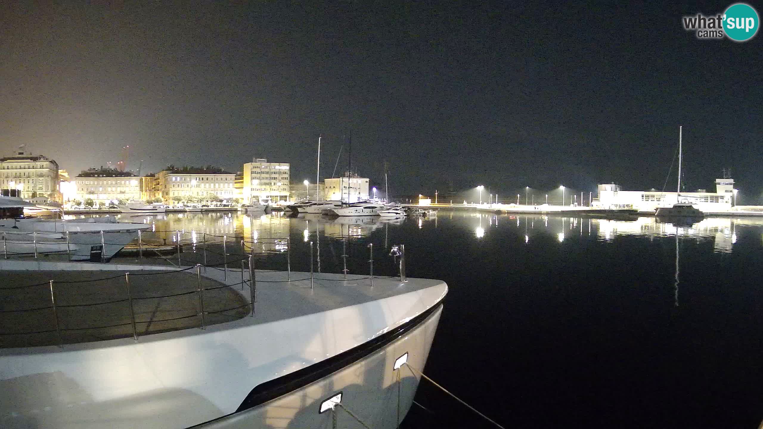 Botel Marina cámara web en vivo Rijeka