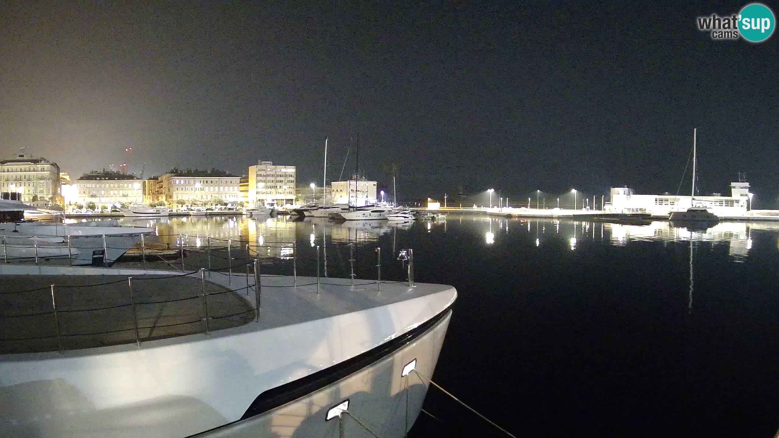 Rijeka – Botel Marina web kamera