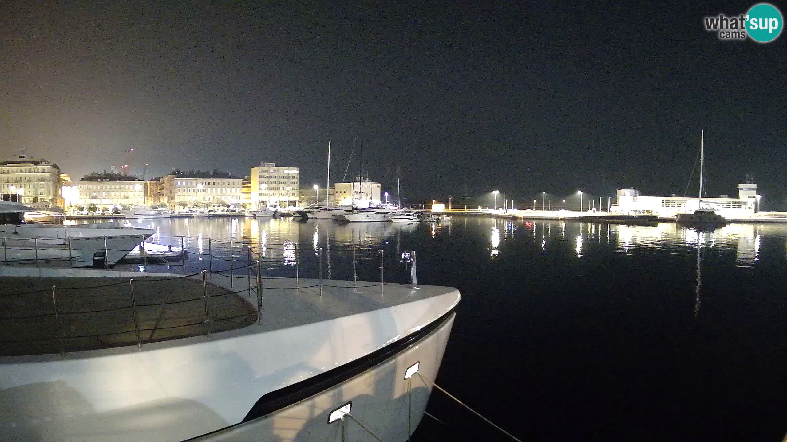 Reka – Botel Marina spletna kamera