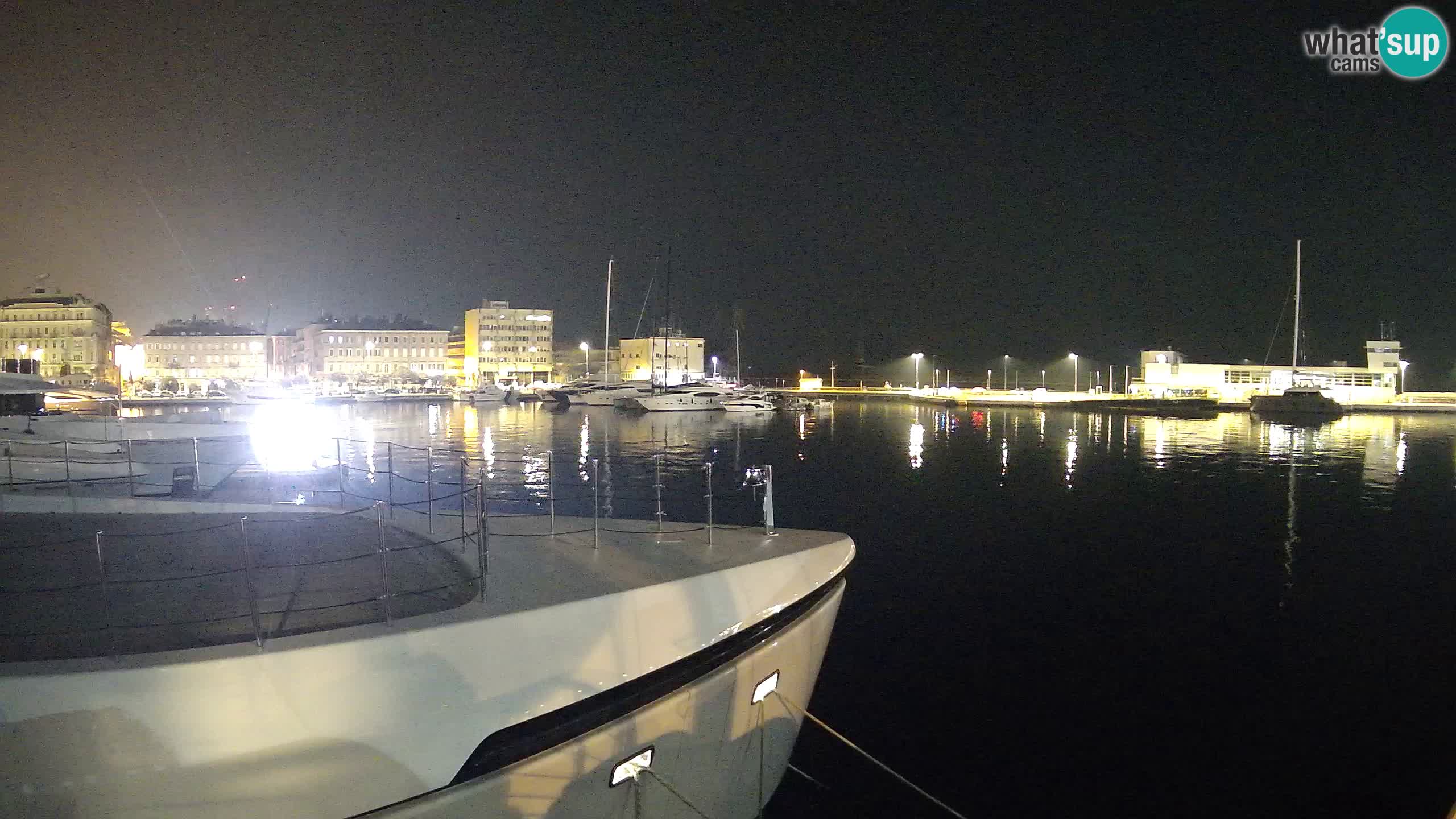 Rijeka – Botel Marina web kamera