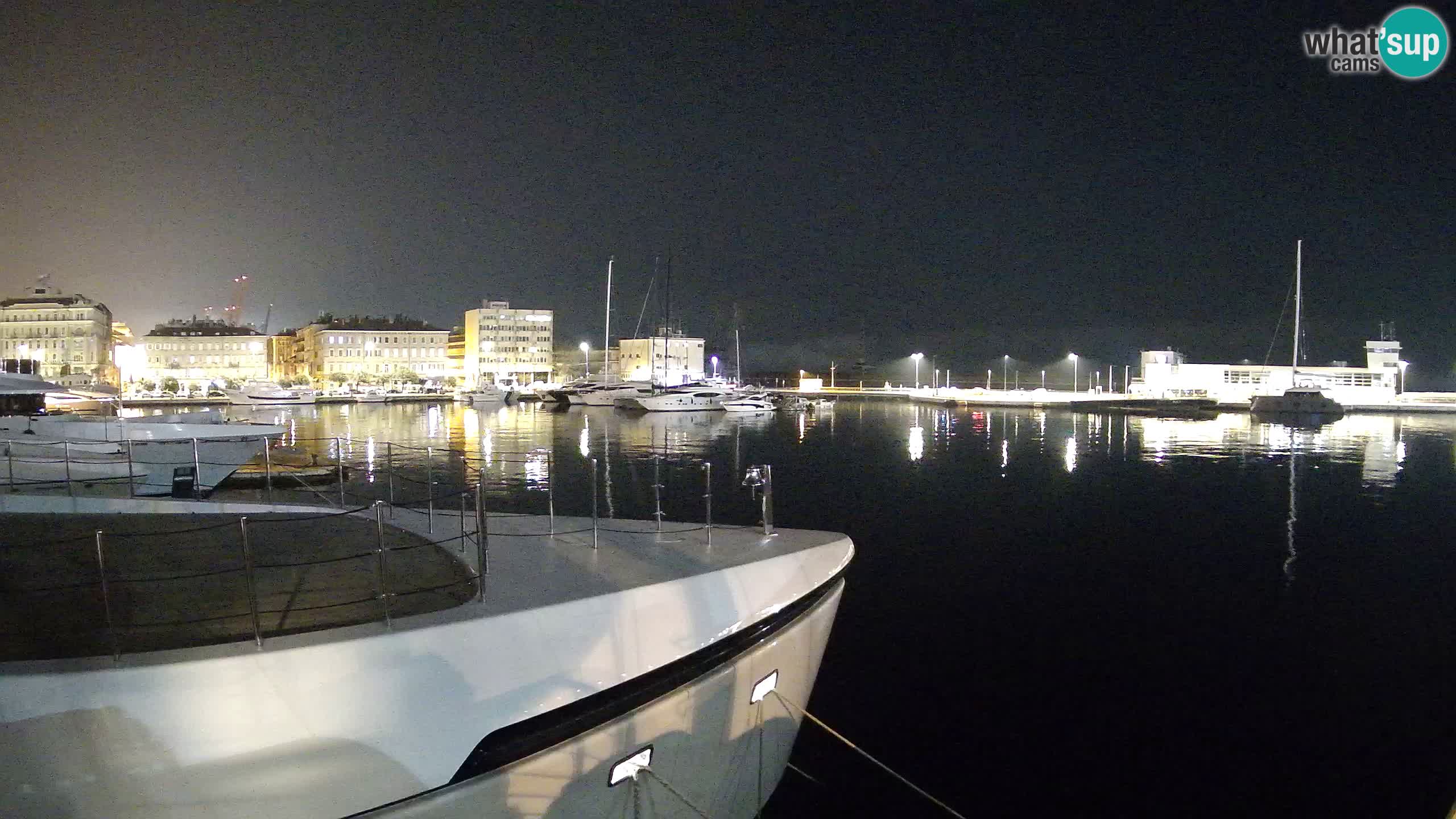 Rijeka – Botel Marina webcam en direct