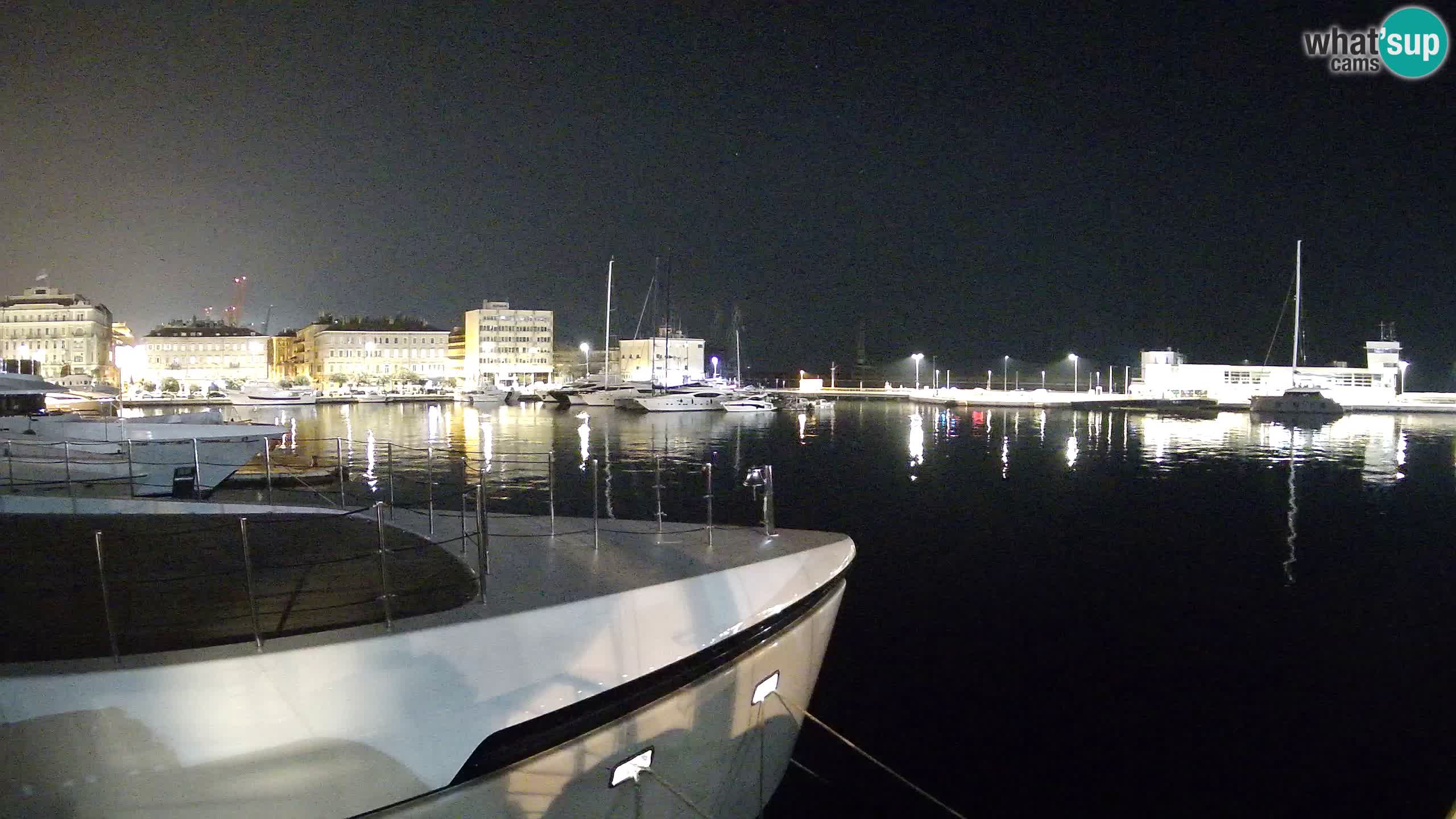 Reka – Botel Marina spletna kamera