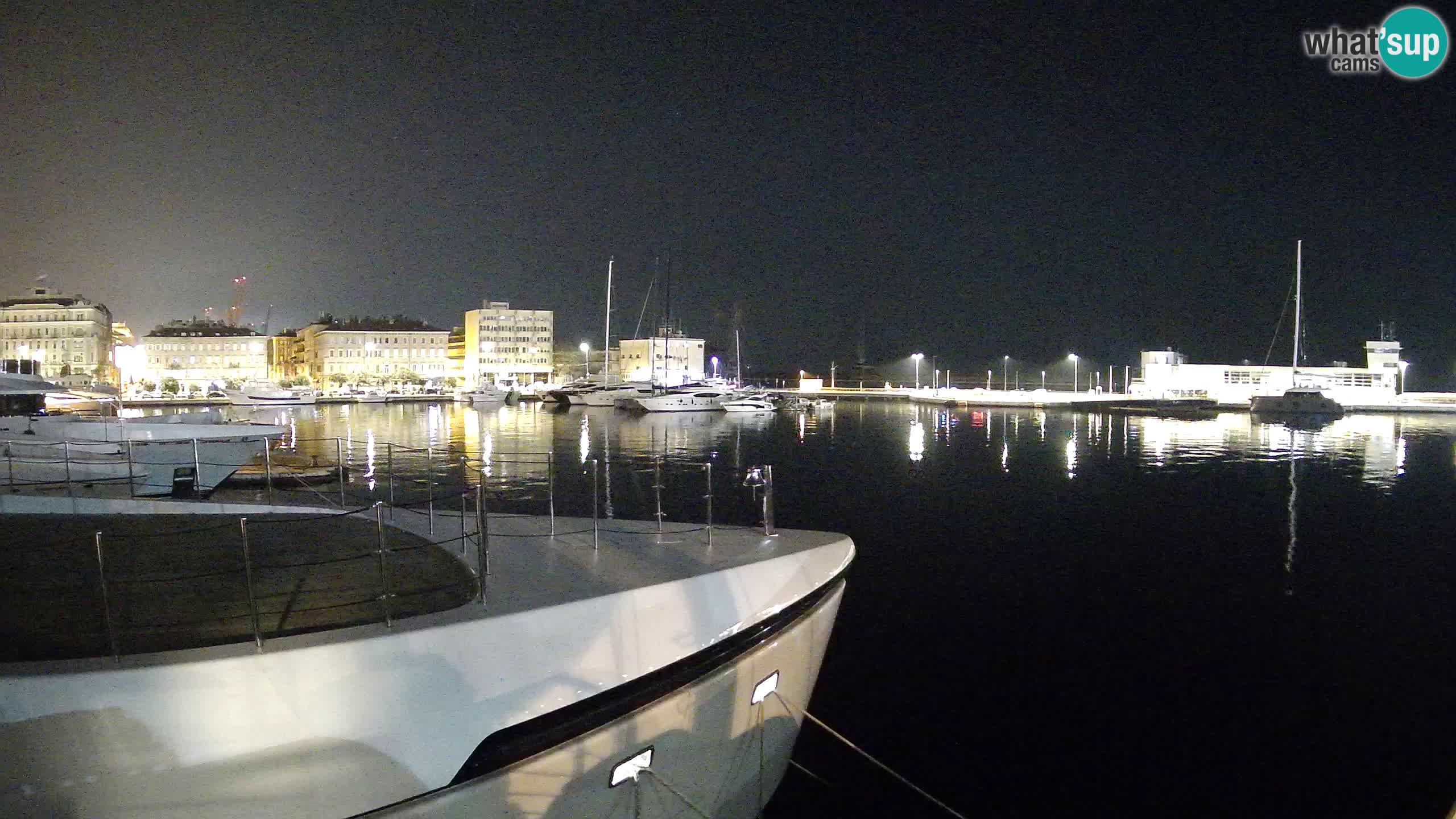 Rijeka – Botel Marina webcam en direct