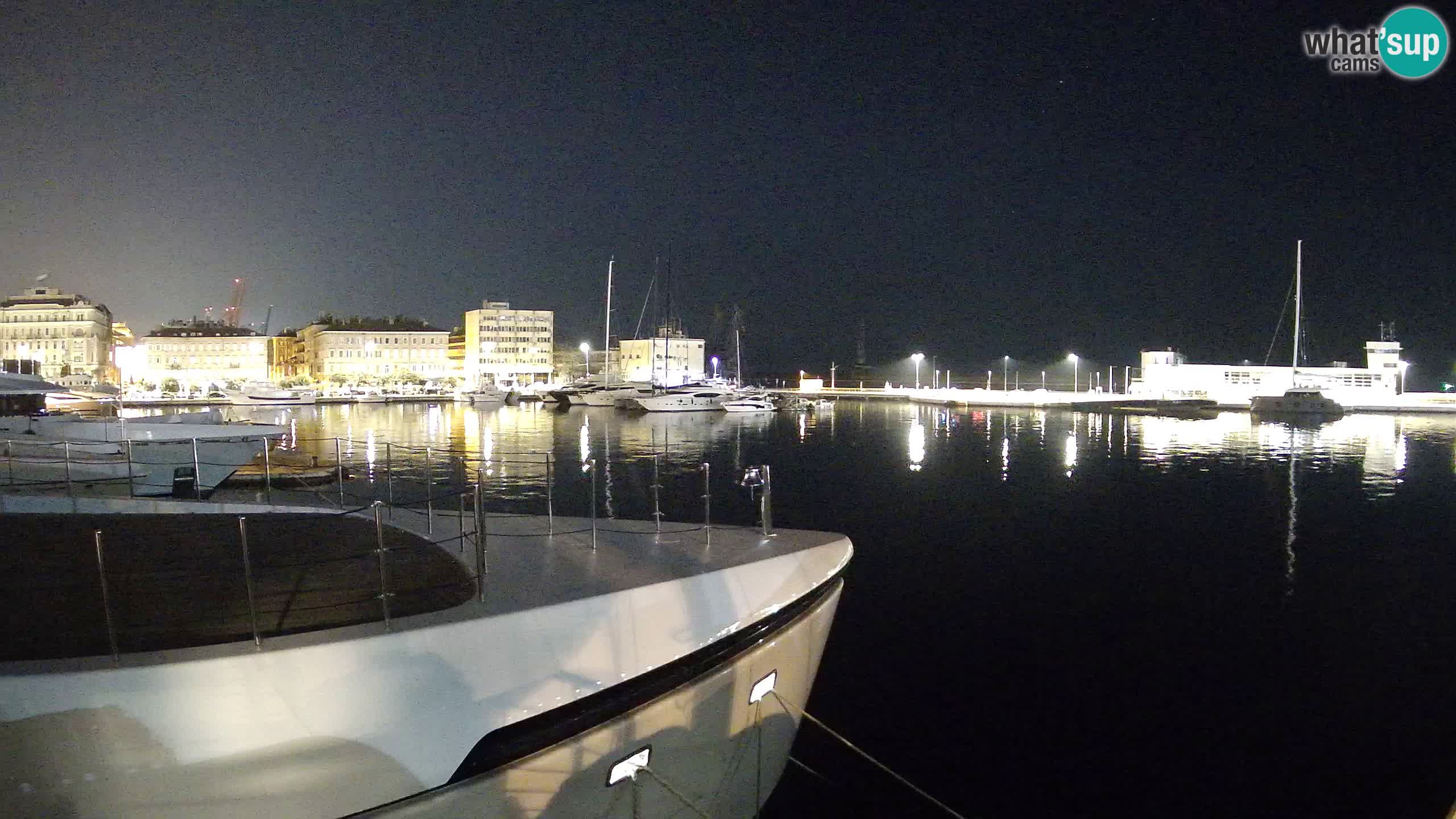 Rijeka – Botel Marina webcam en direct