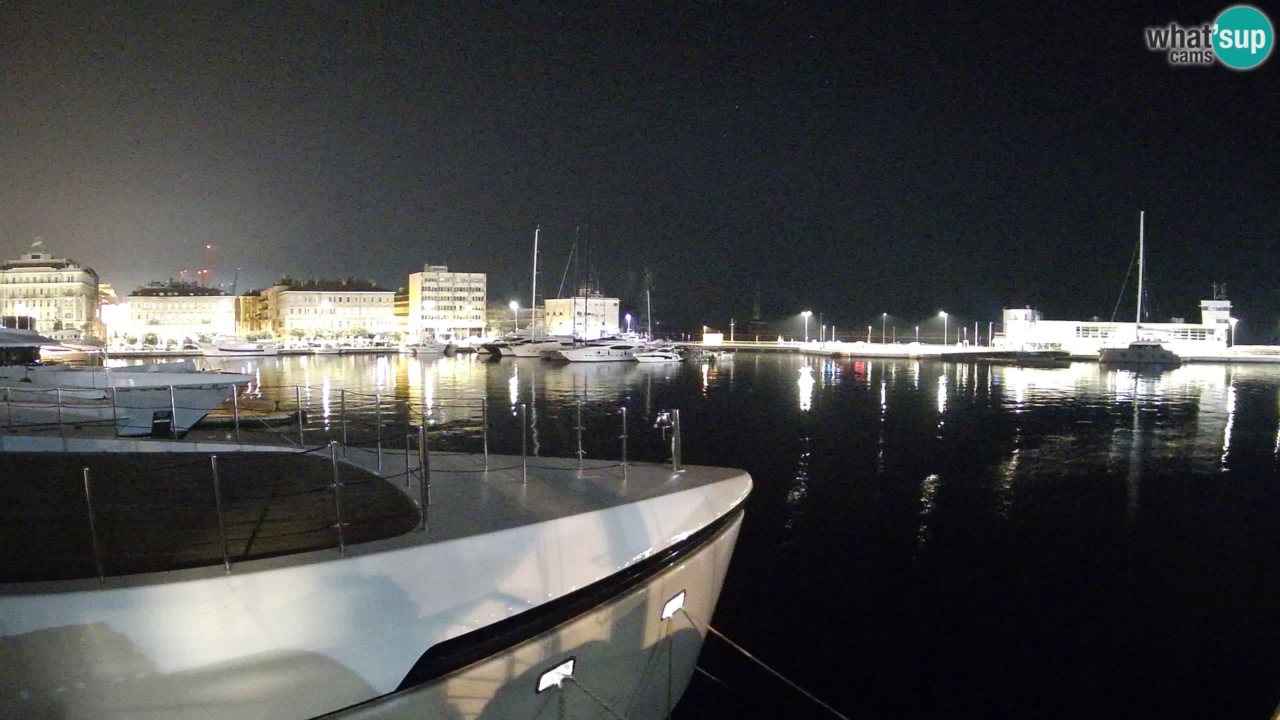 Rijeka – Botel Marina webcam en direct