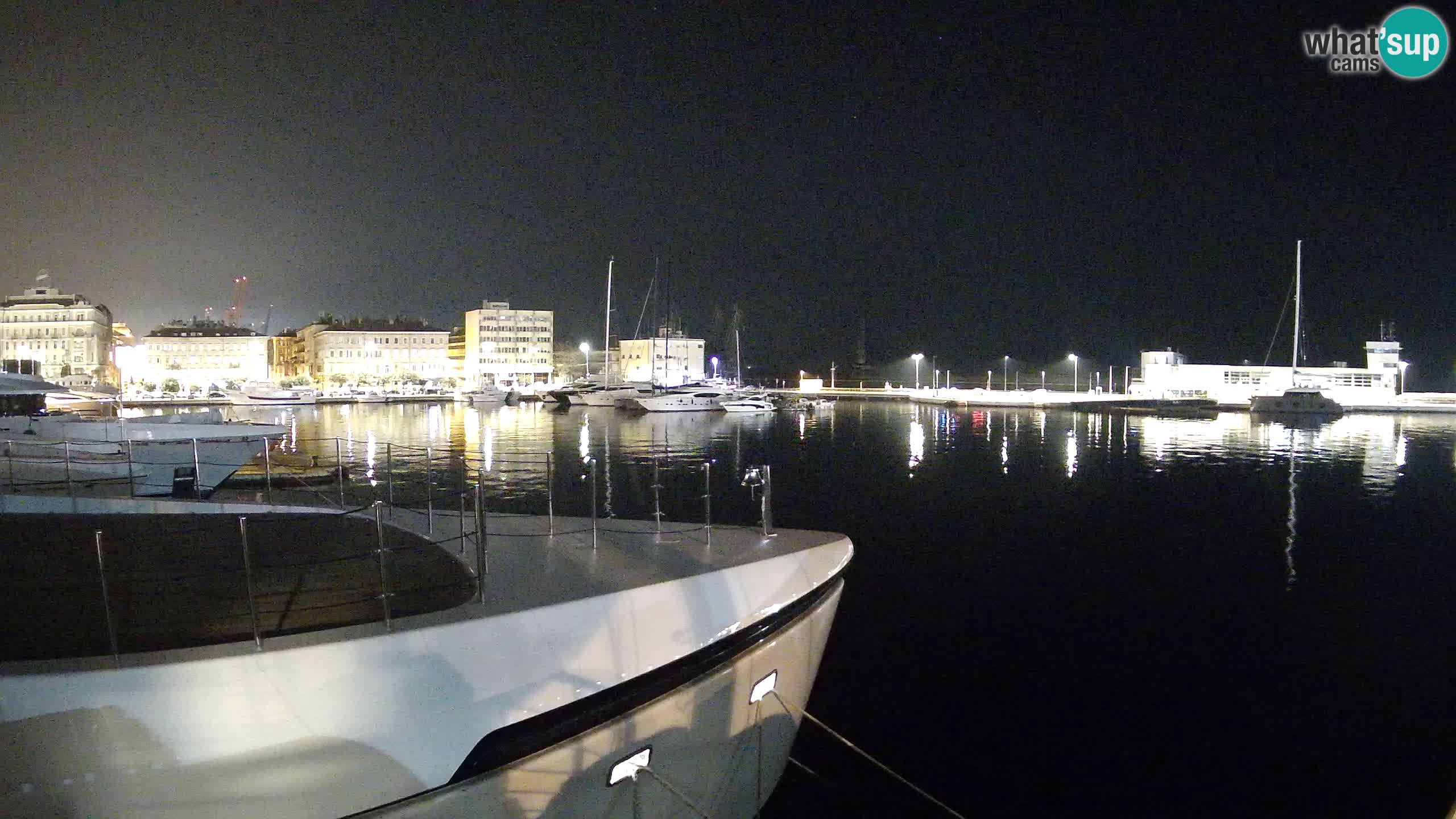 Rijeka – Botel Marina webcam en direct