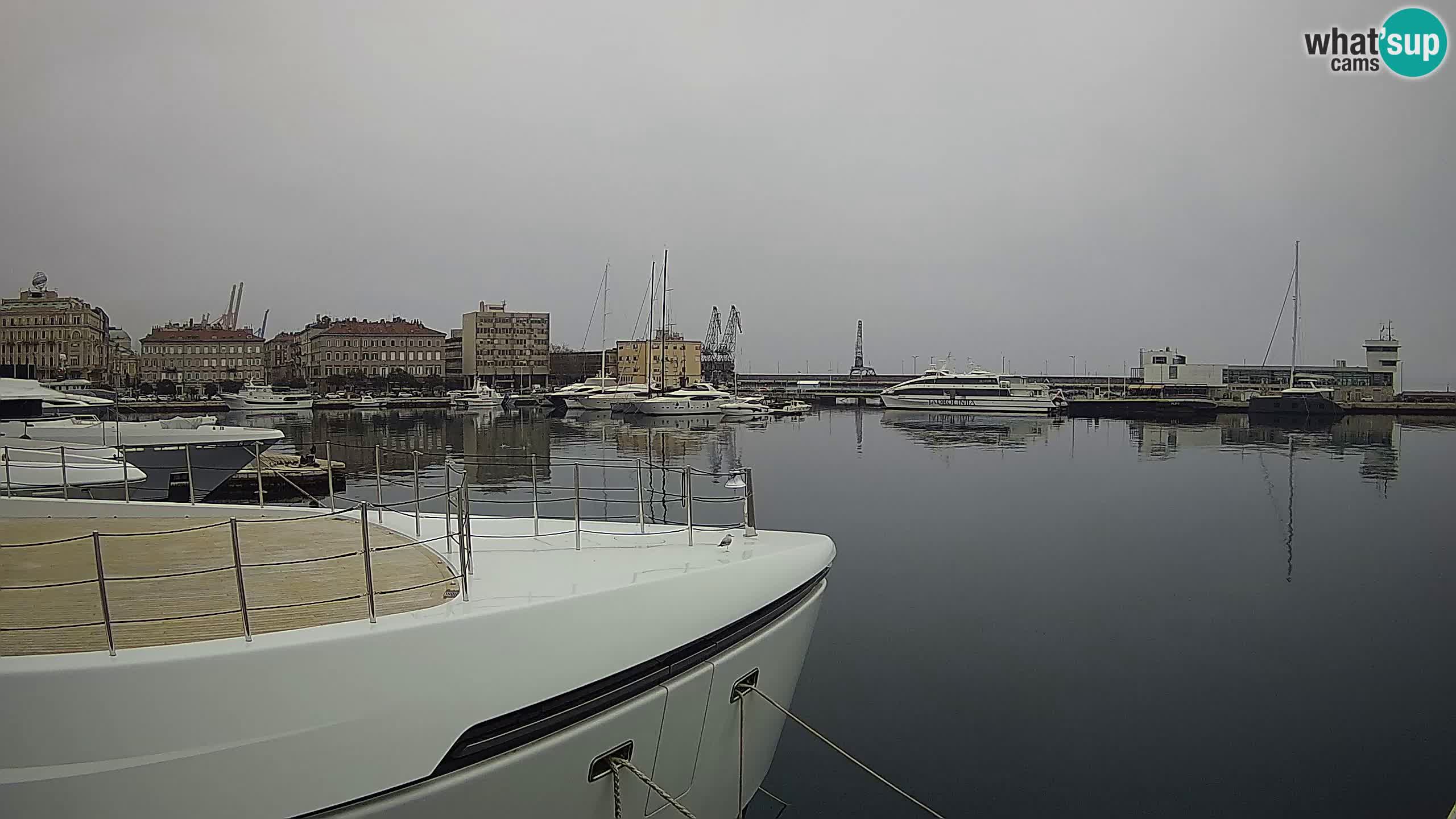 Botel Marina – Rijeka live cam