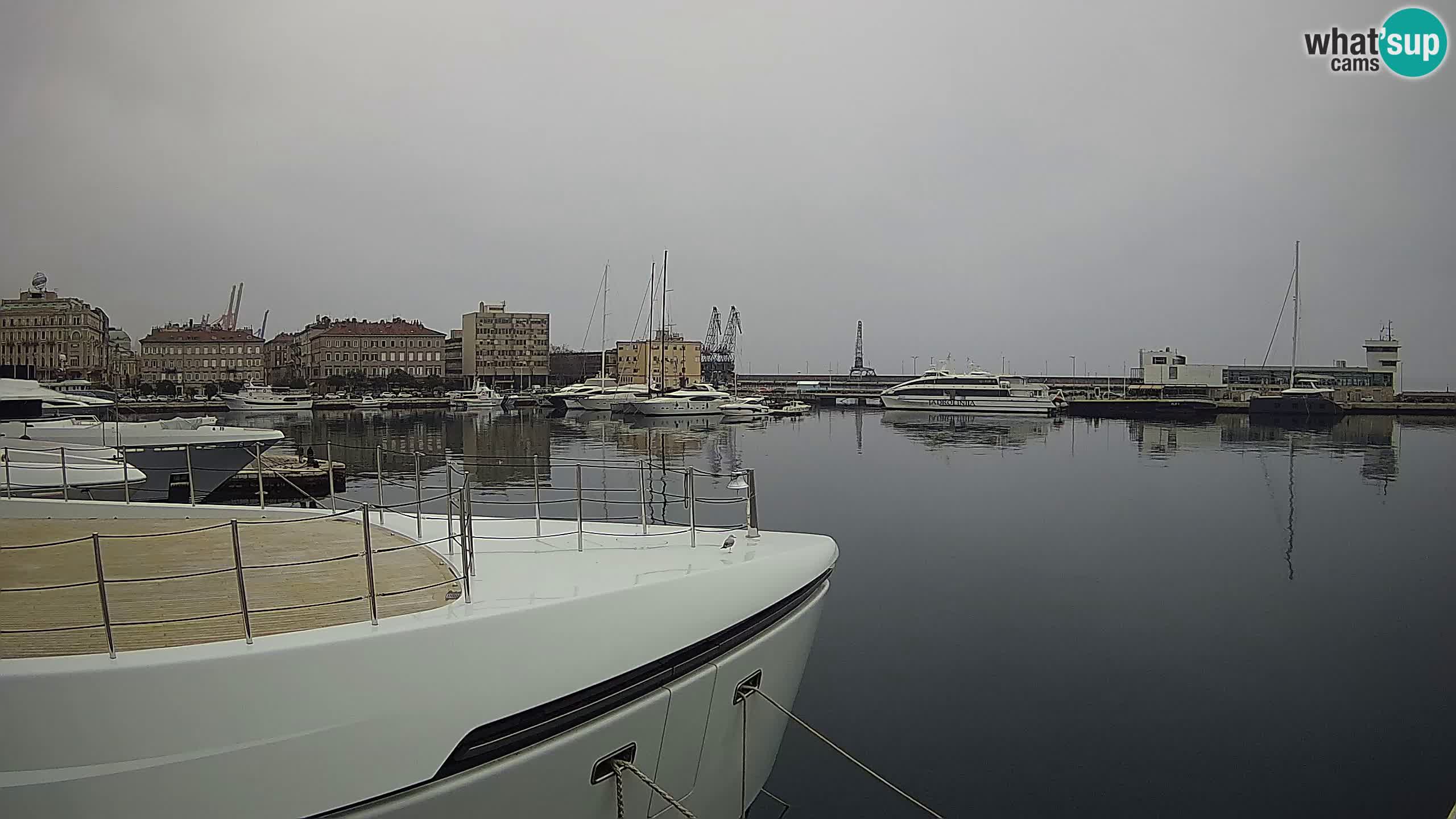 Rijeka – Botel Marina webcam en direct