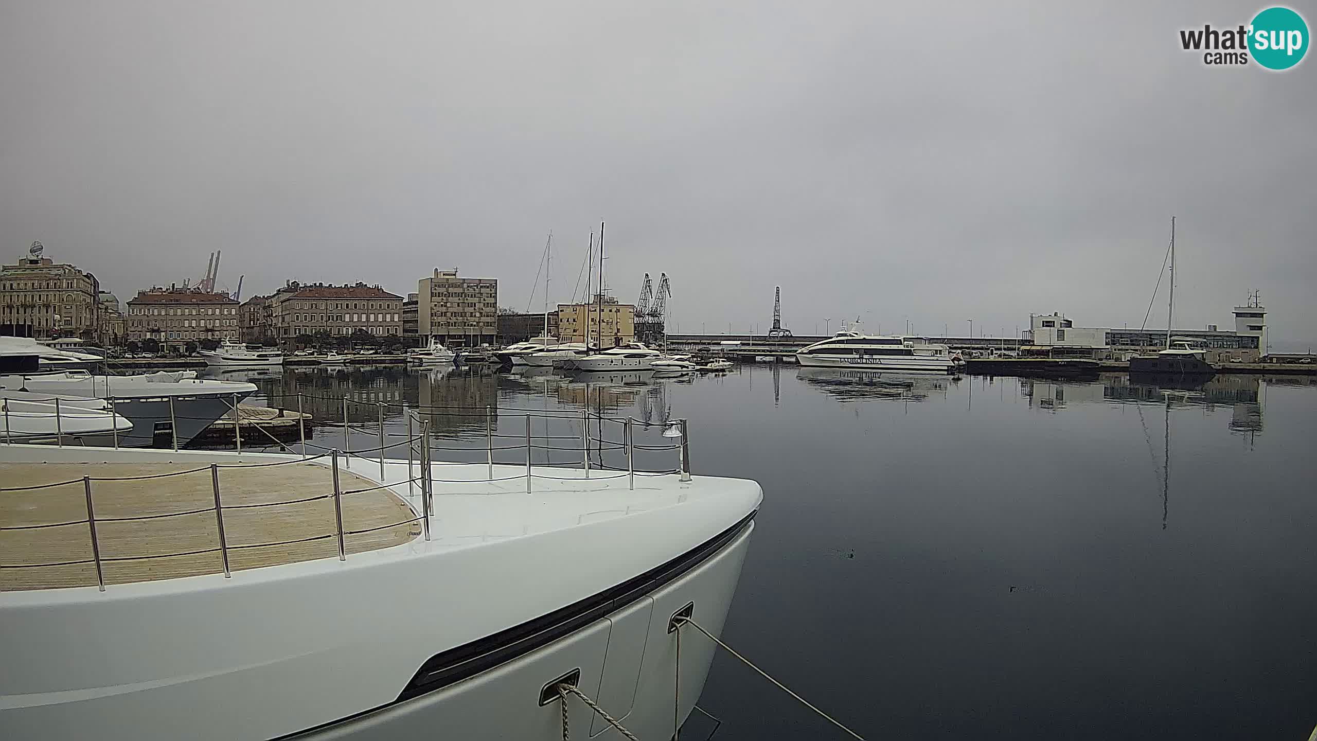 Rijeka – Botel Marina webcam en direct