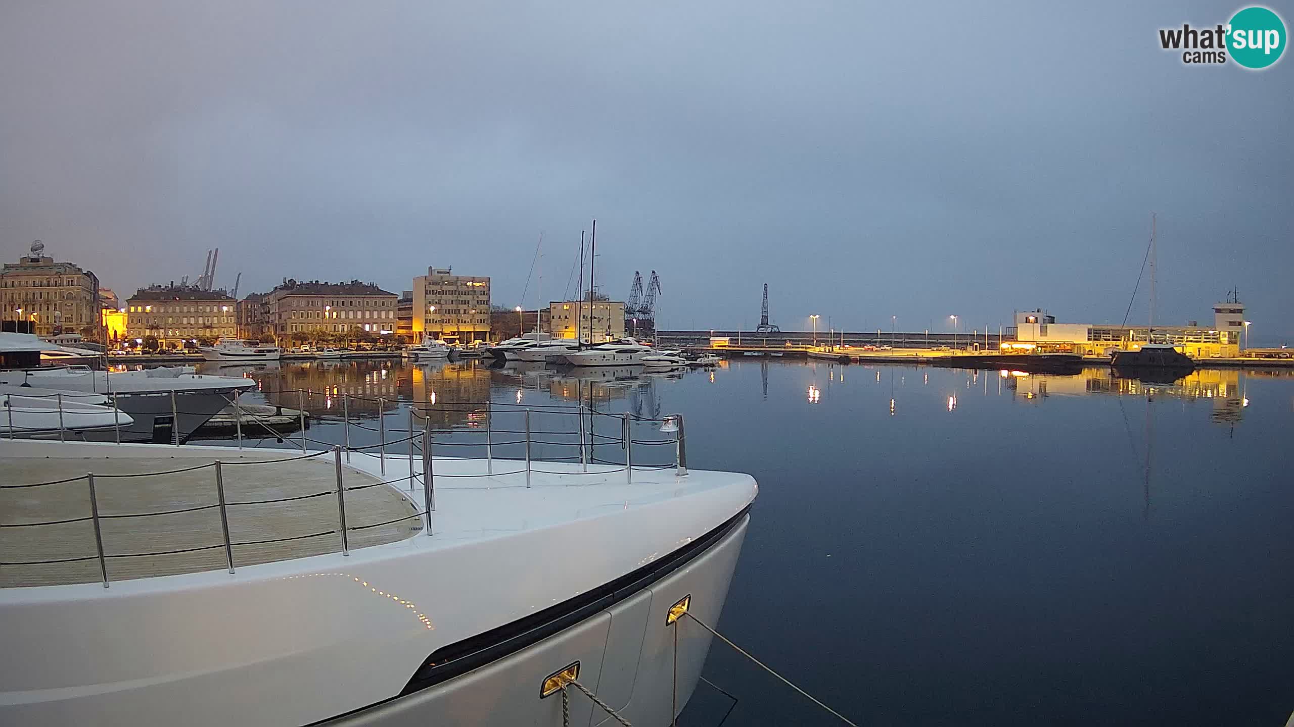 Rijeka – Botel Marina web kamera