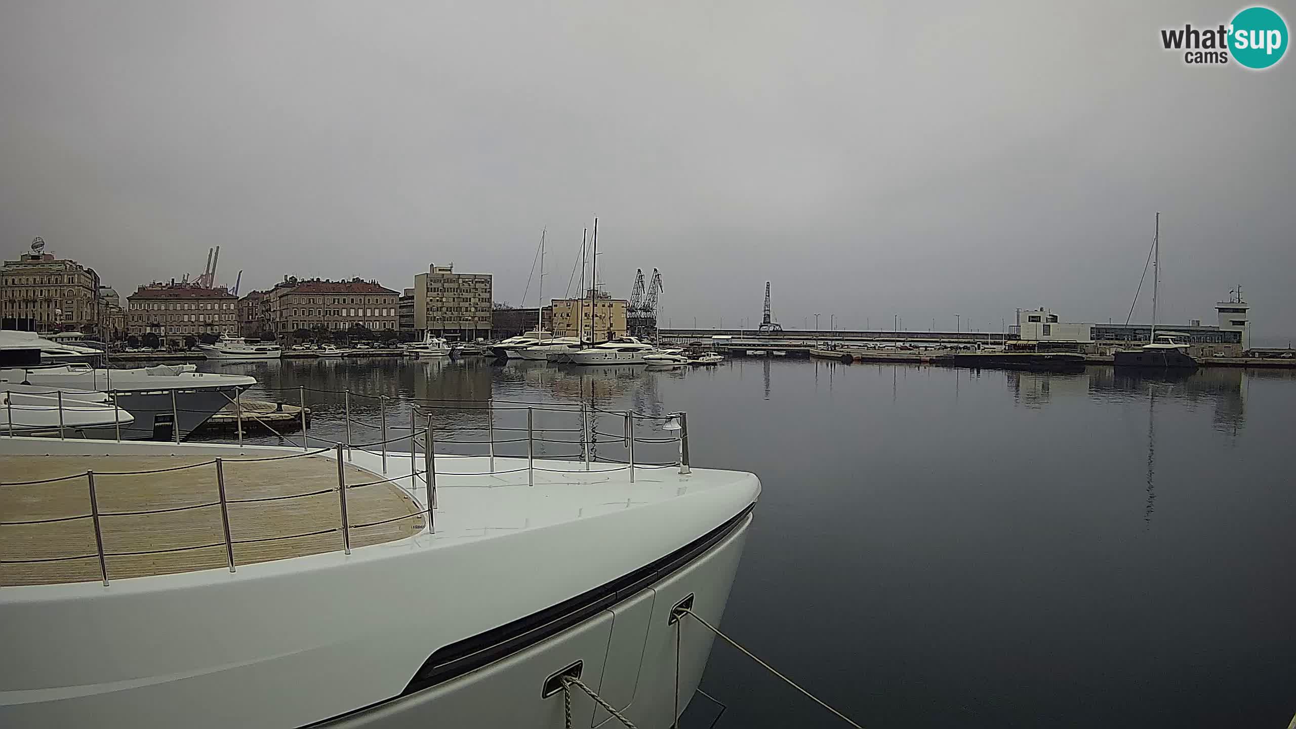 Rijeka – Botel Marina webcam en direct