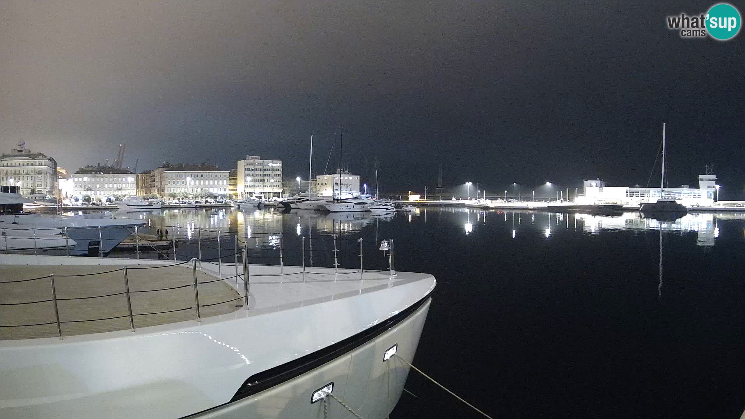 Rijeka – Botel Marina webcam en direct