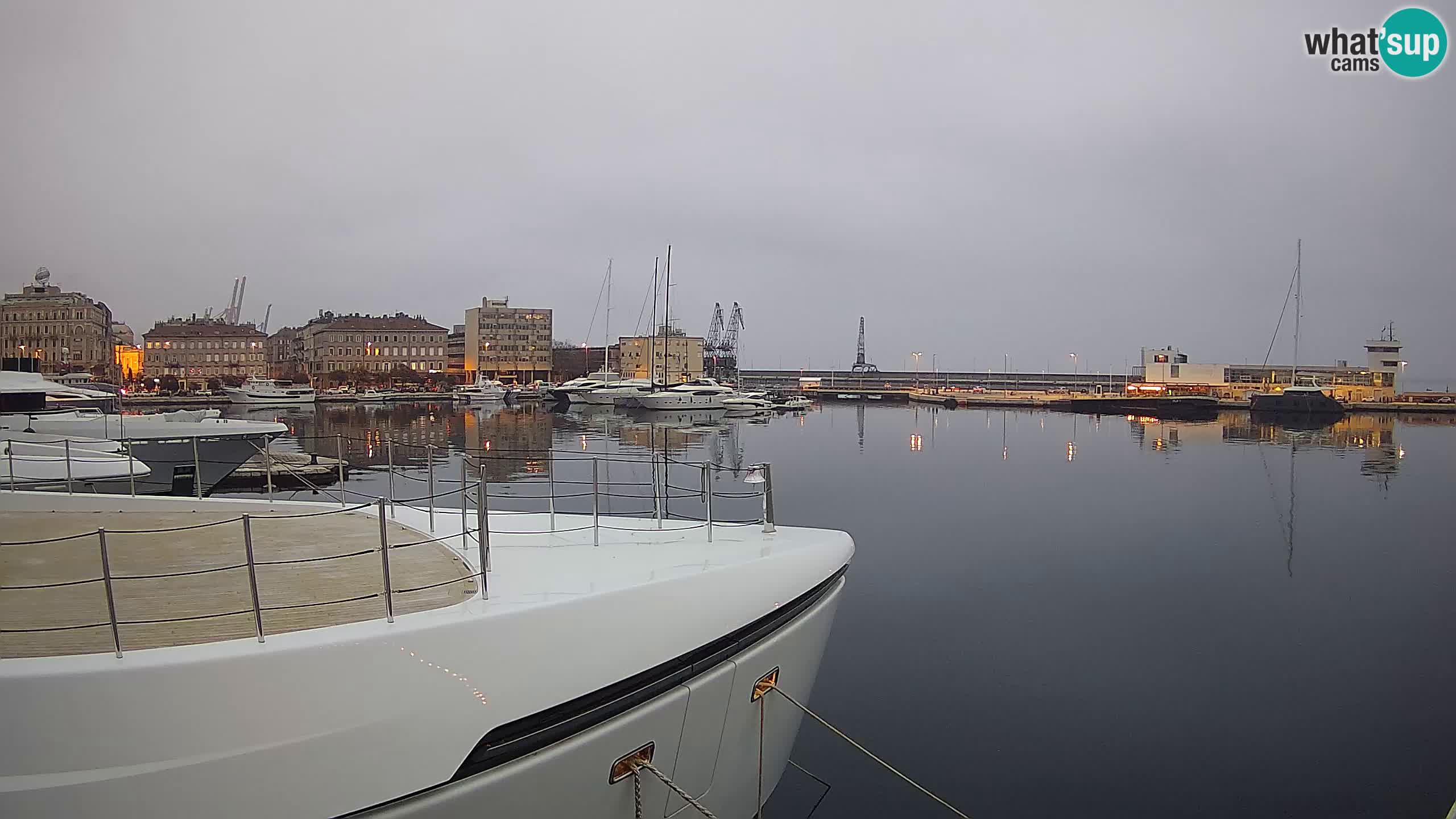 Rijeka – Botel Marina webcam en direct
