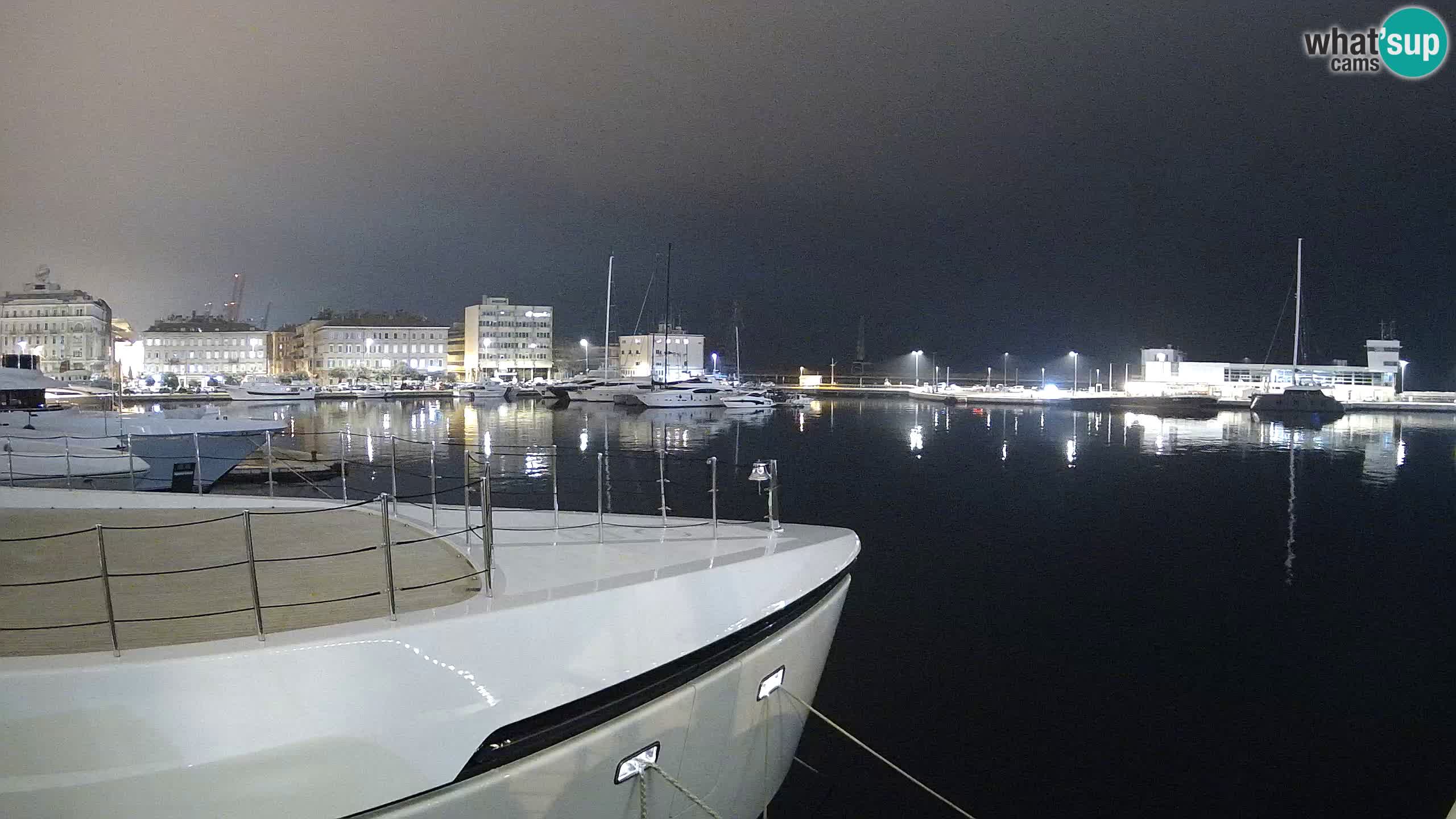Reka – Botel Marina spletna kamera