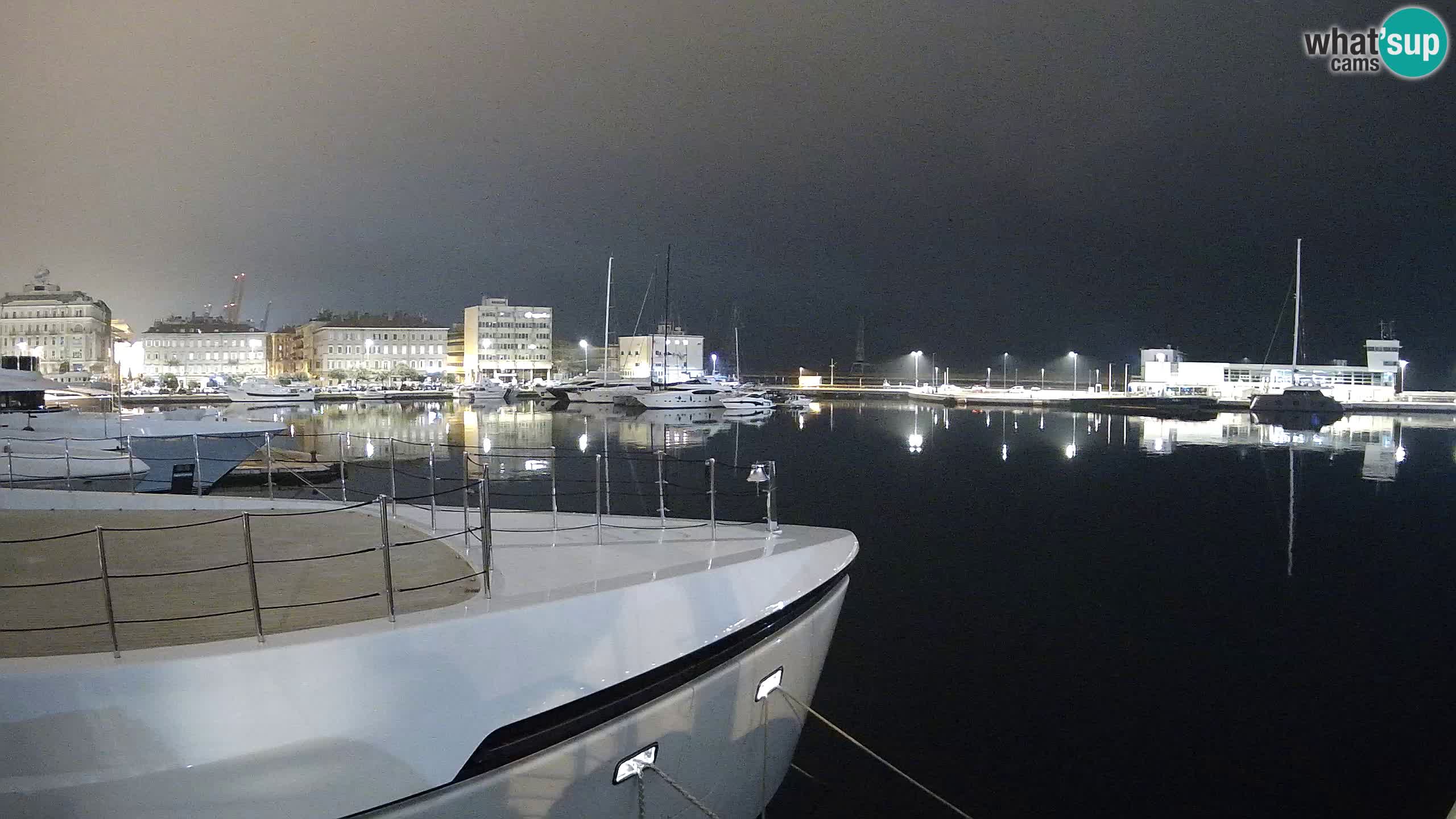 Rijeka – Botel Marina web kamera