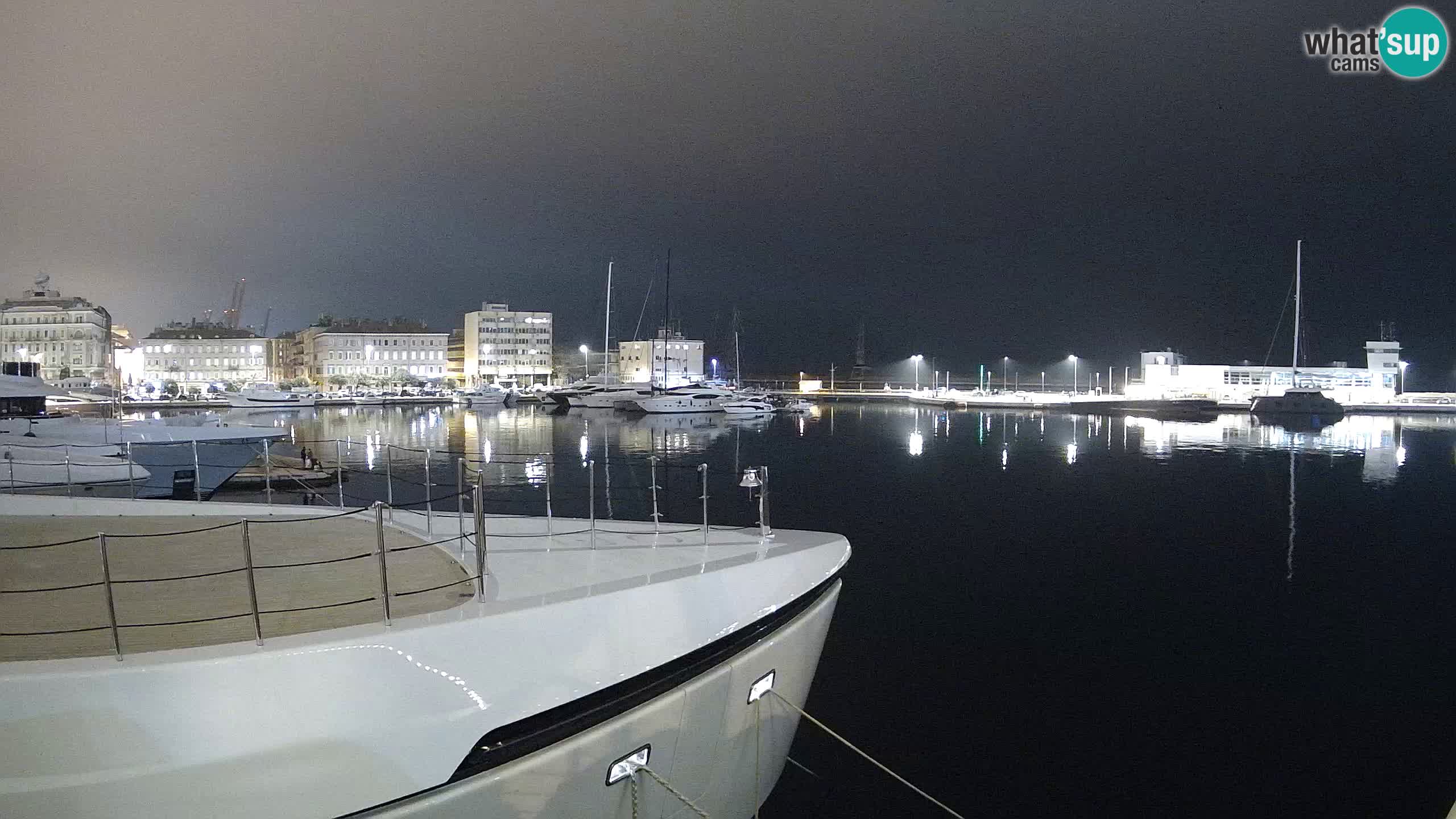 Rijeka – Botel Marina webcam en direct