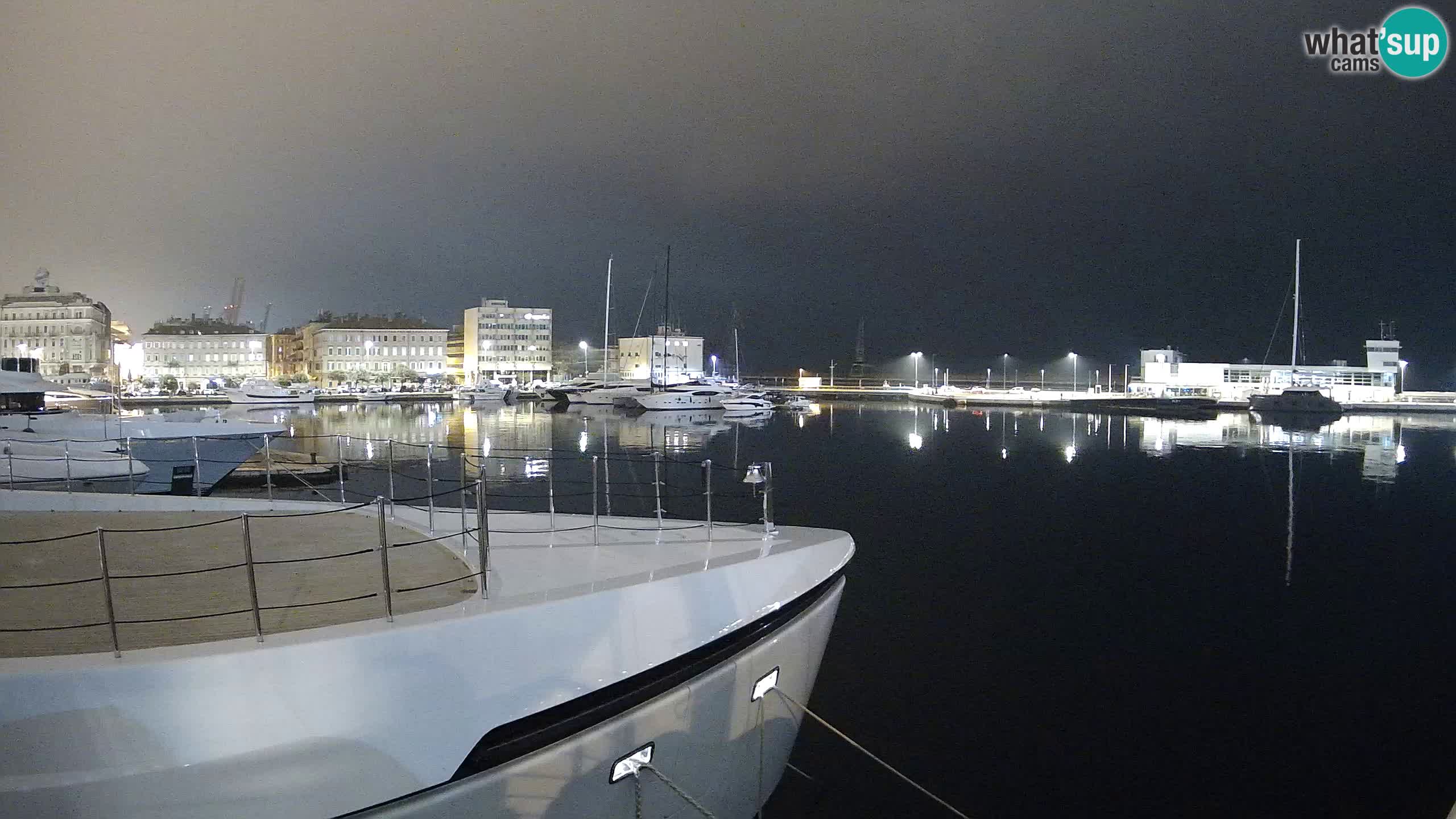 Rijeka – Botel Marina web kamera