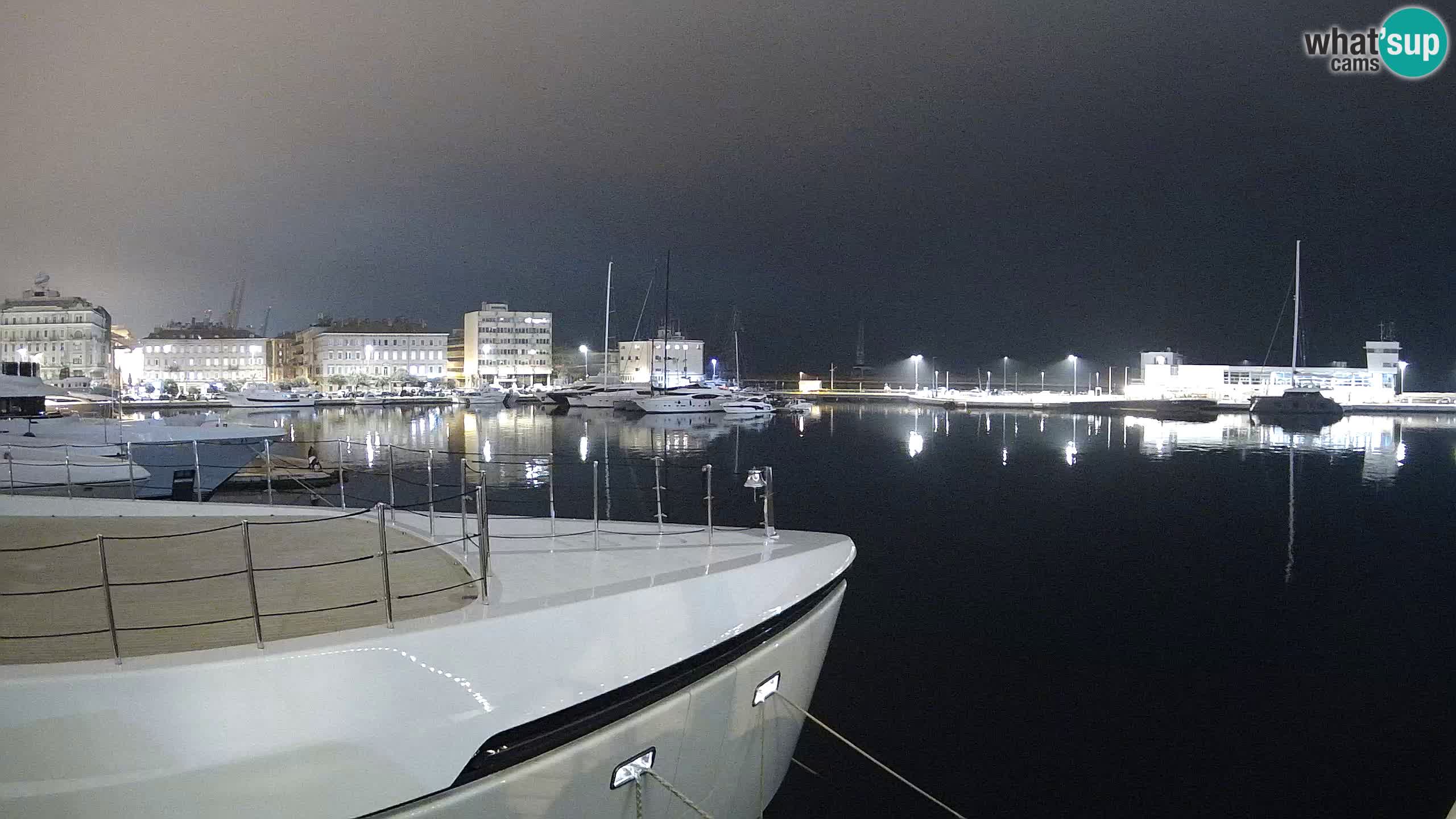 Reka – Botel Marina spletna kamera