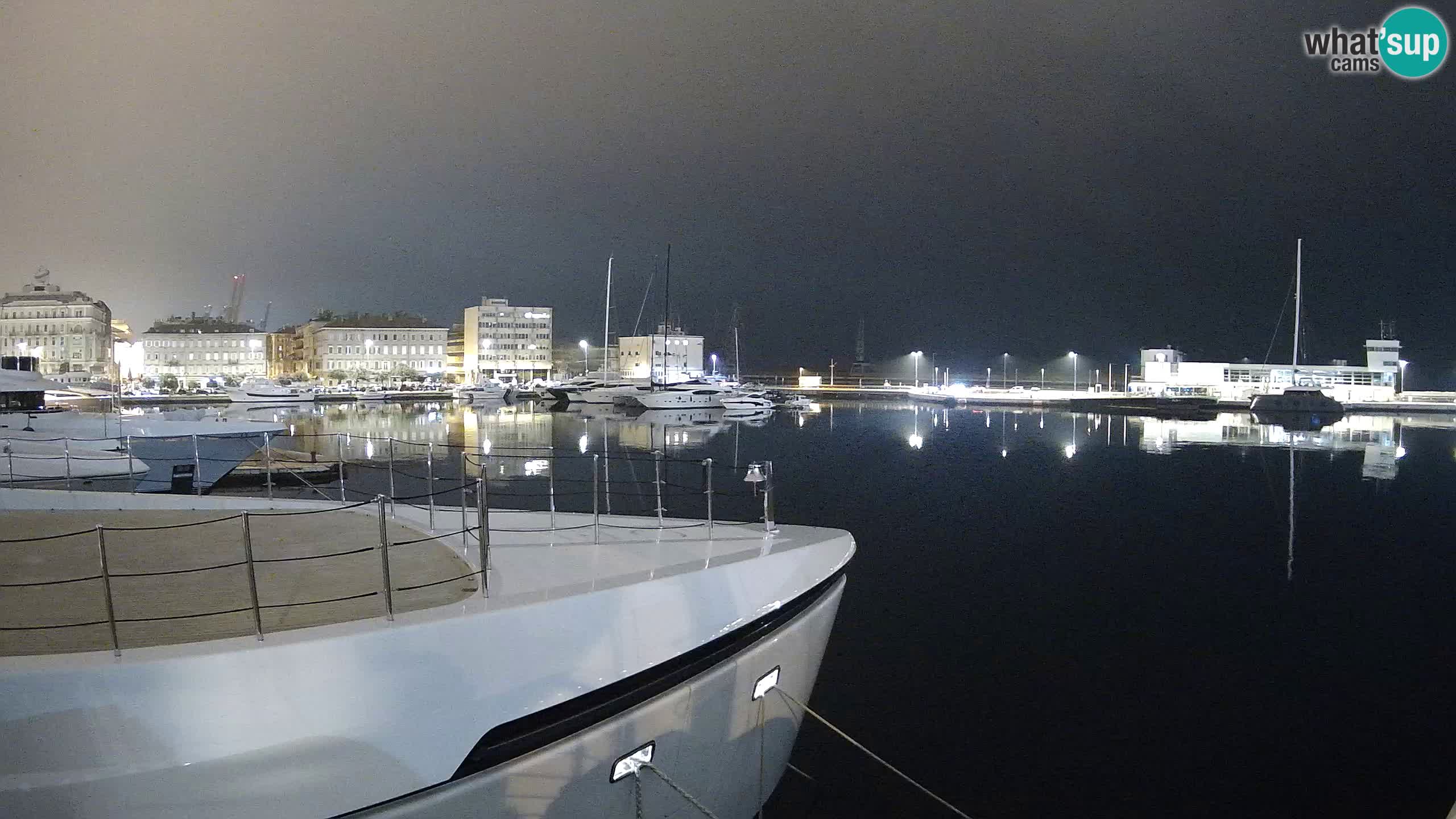 Rijeka – Botel Marina web kamera
