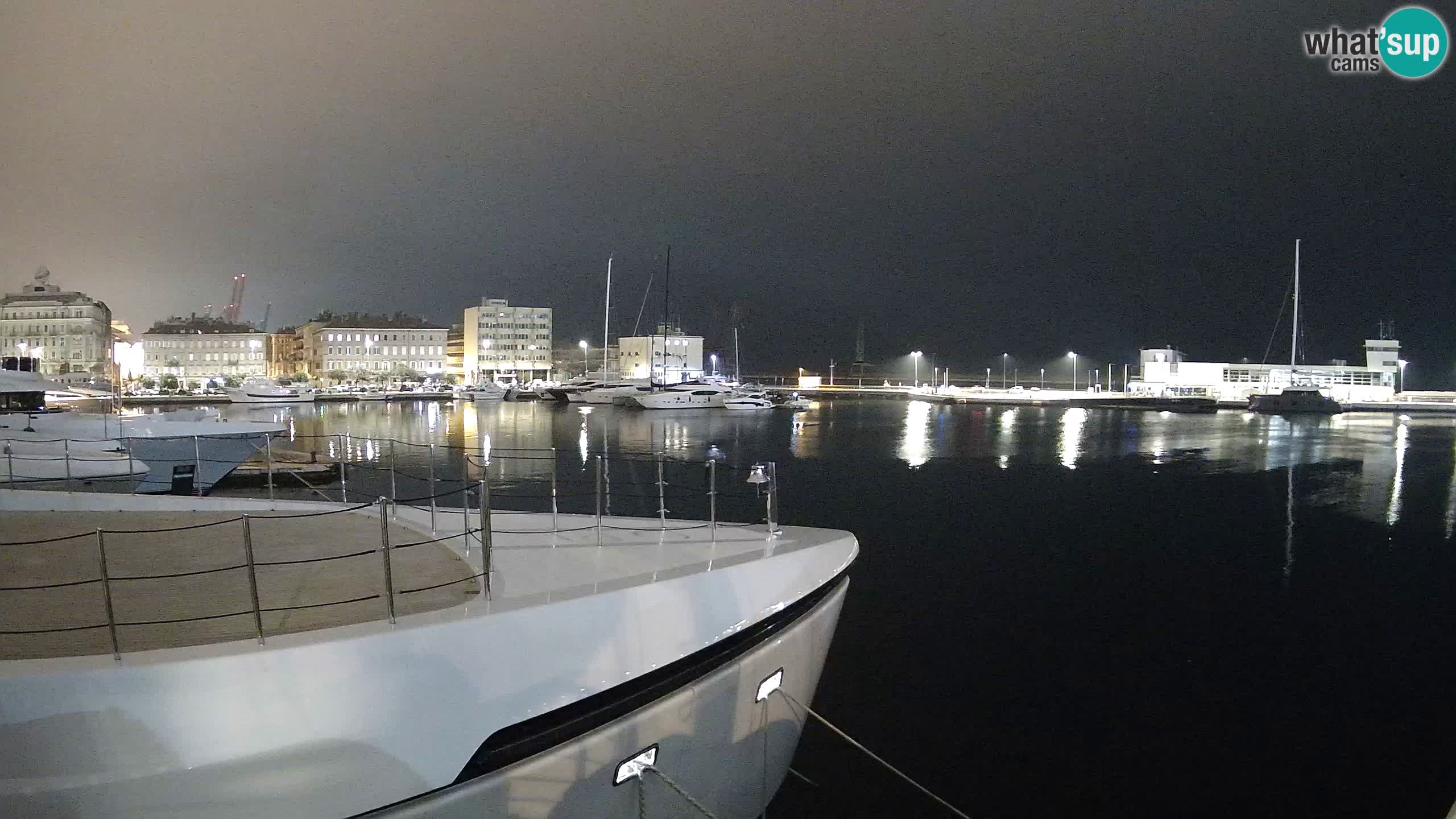 Rijeka – Botel Marina web kamera
