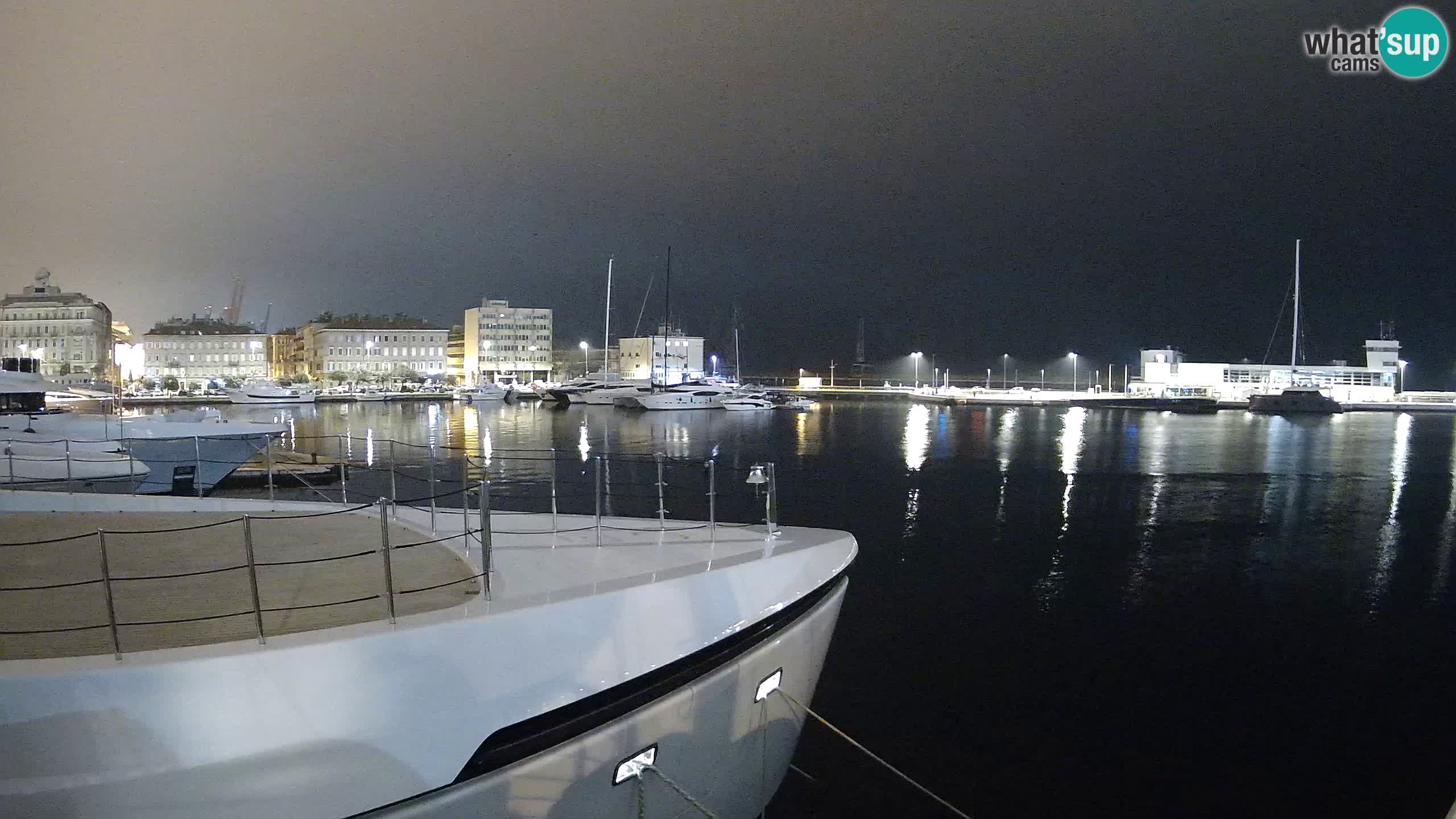 Rijeka – Botel Marina webcam en direct