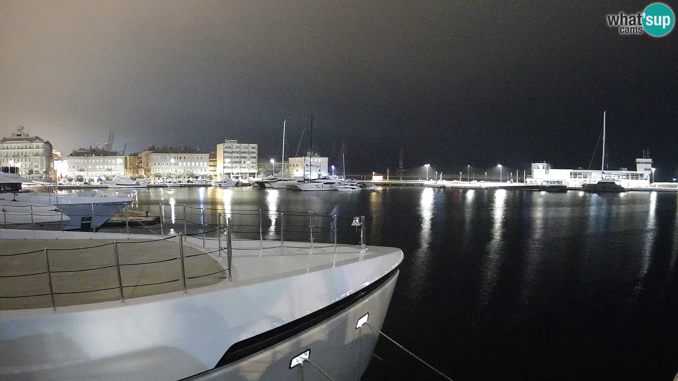 Reka – Botel Marina spletna kamera