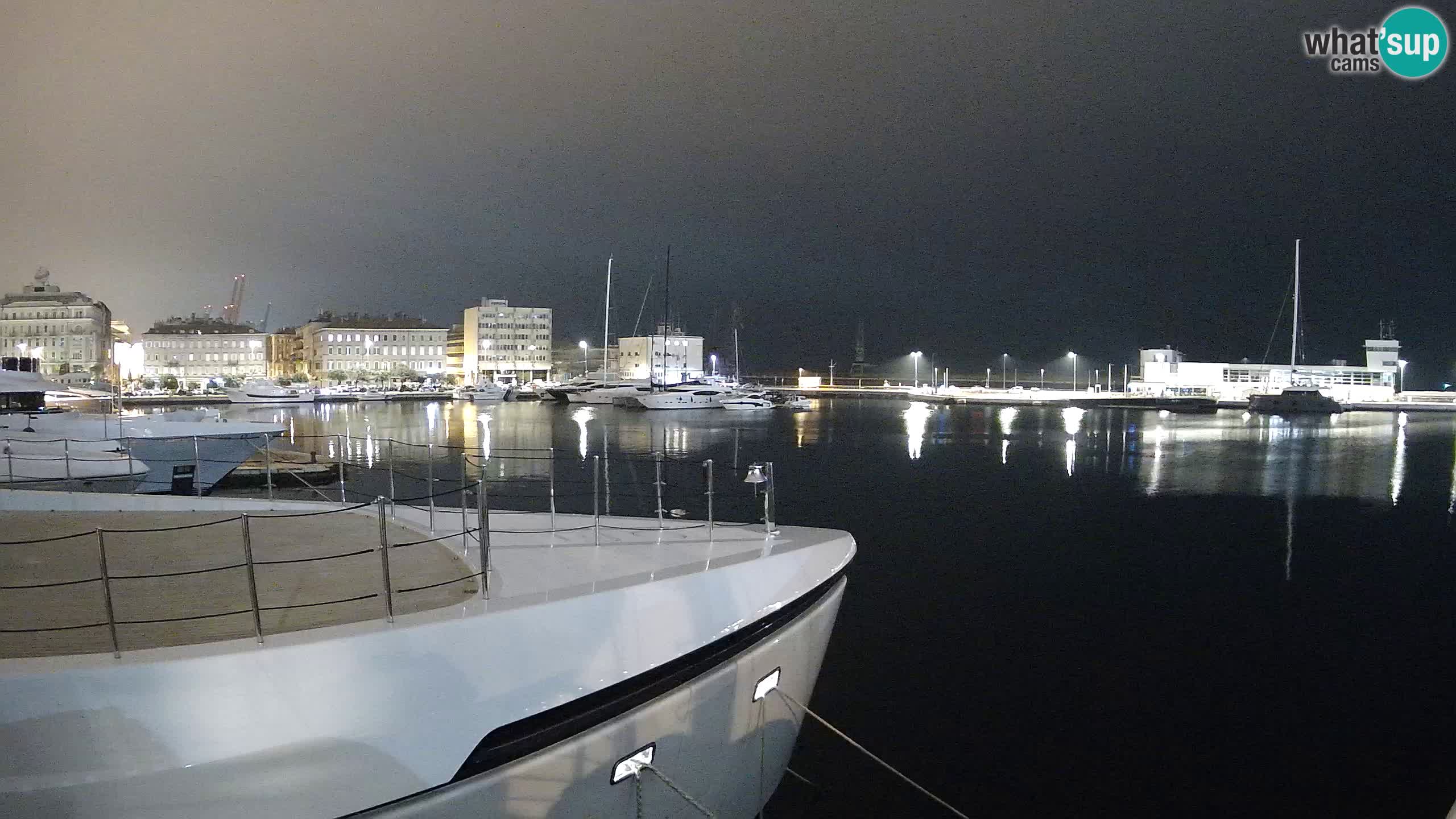 Rijeka – Botel Marina web kamera