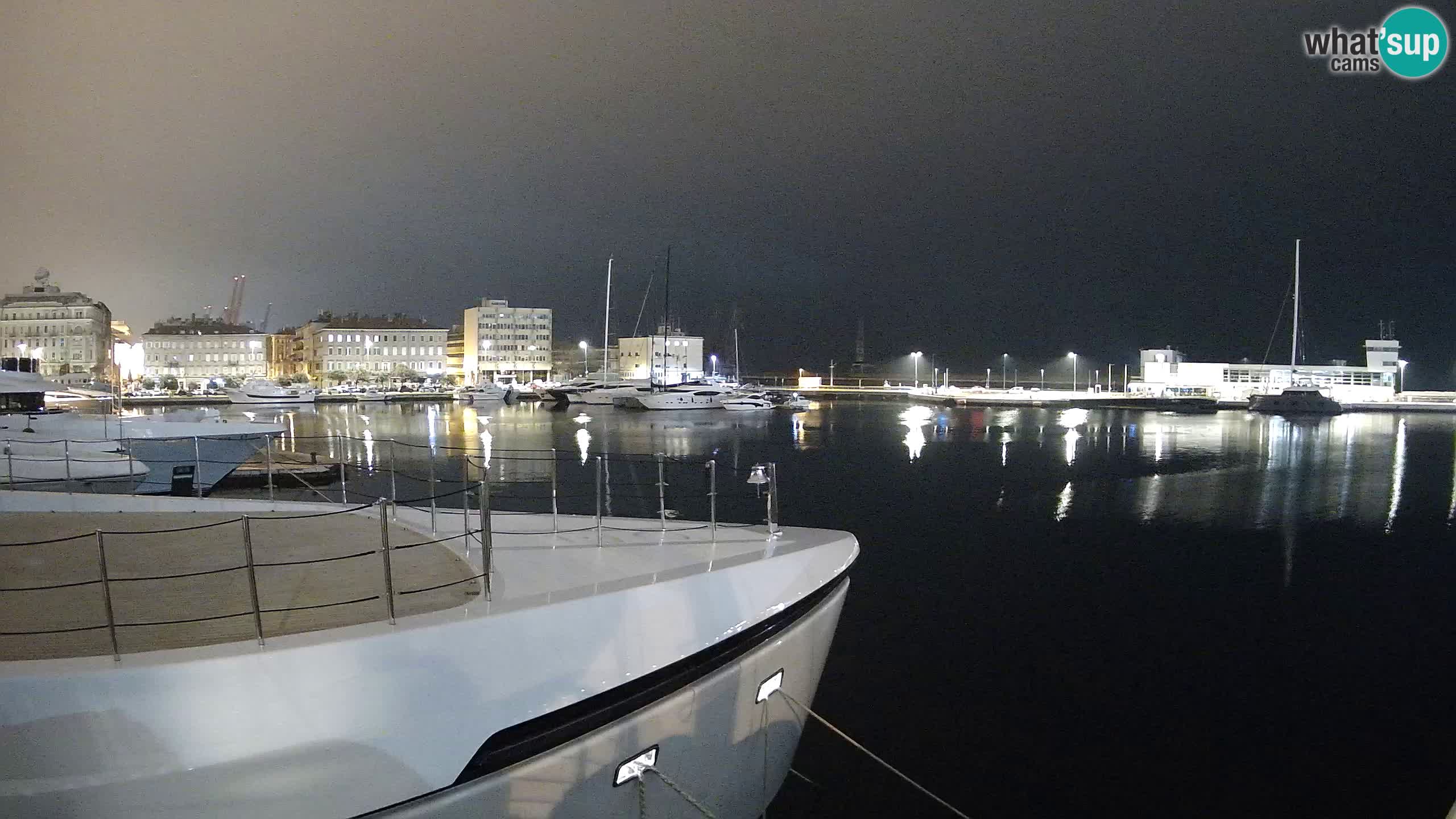 Rijeka – Botel Marina web kamera