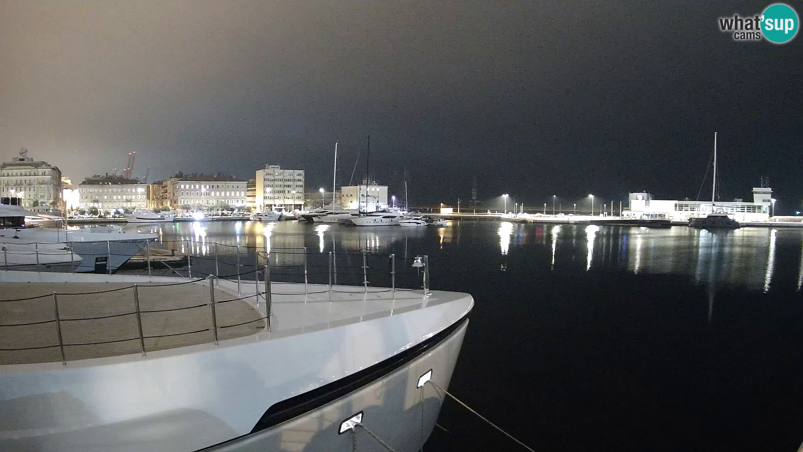 Reka – Botel Marina spletna kamera