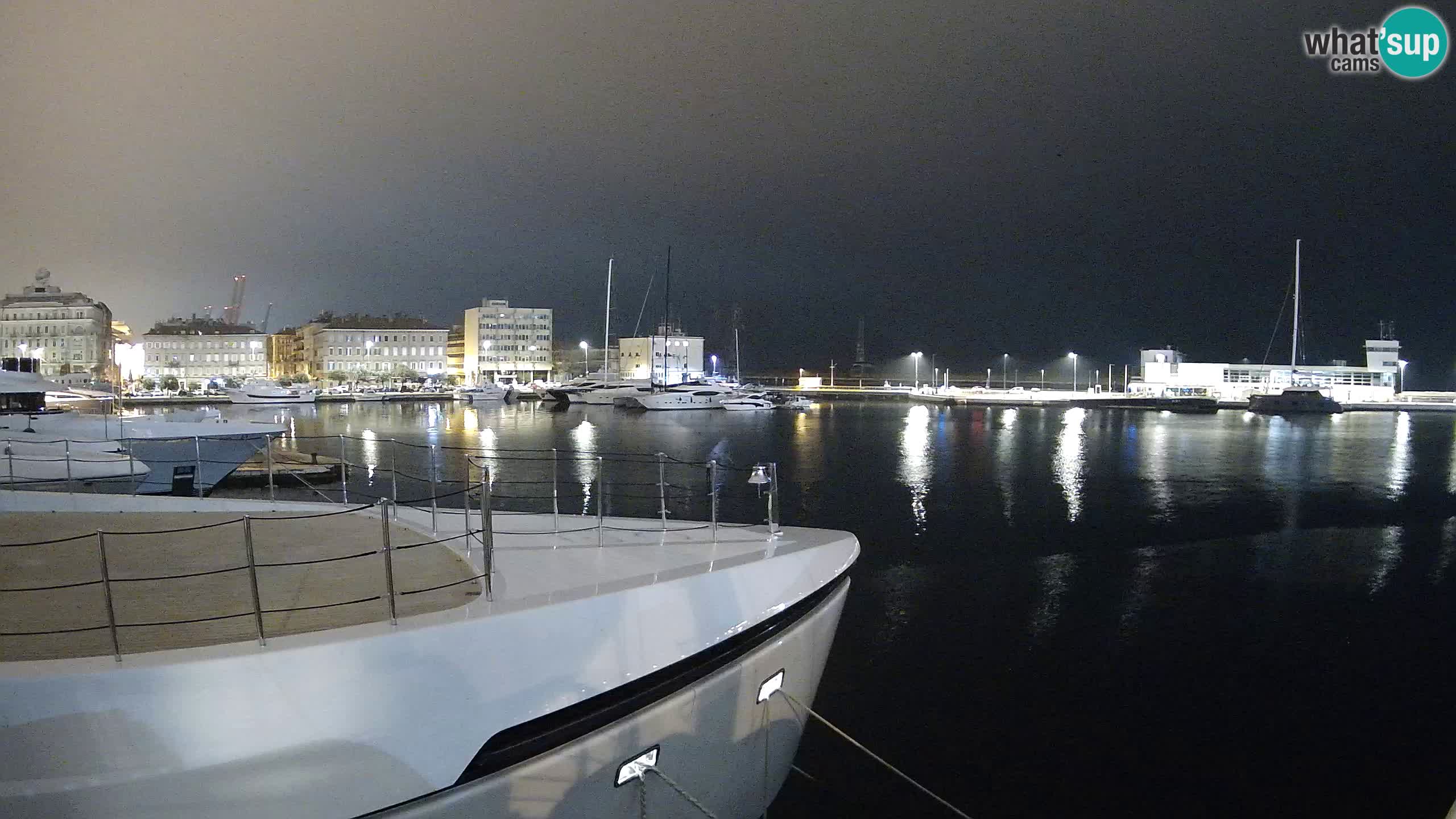 Rijeka – Botel Marina webcam en direct