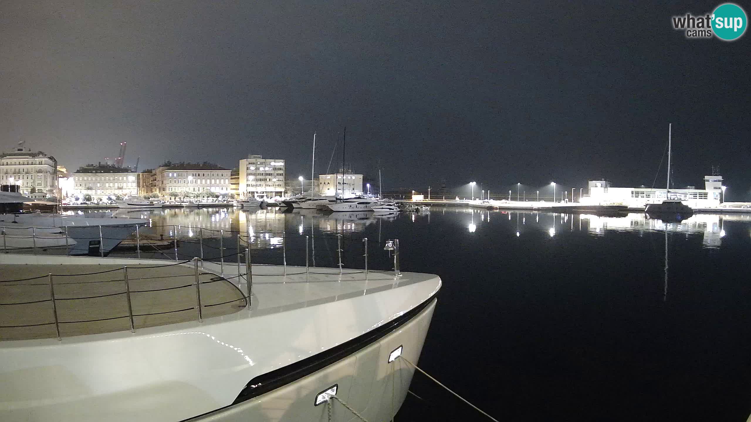 Rijeka – Botel Marina web kamera