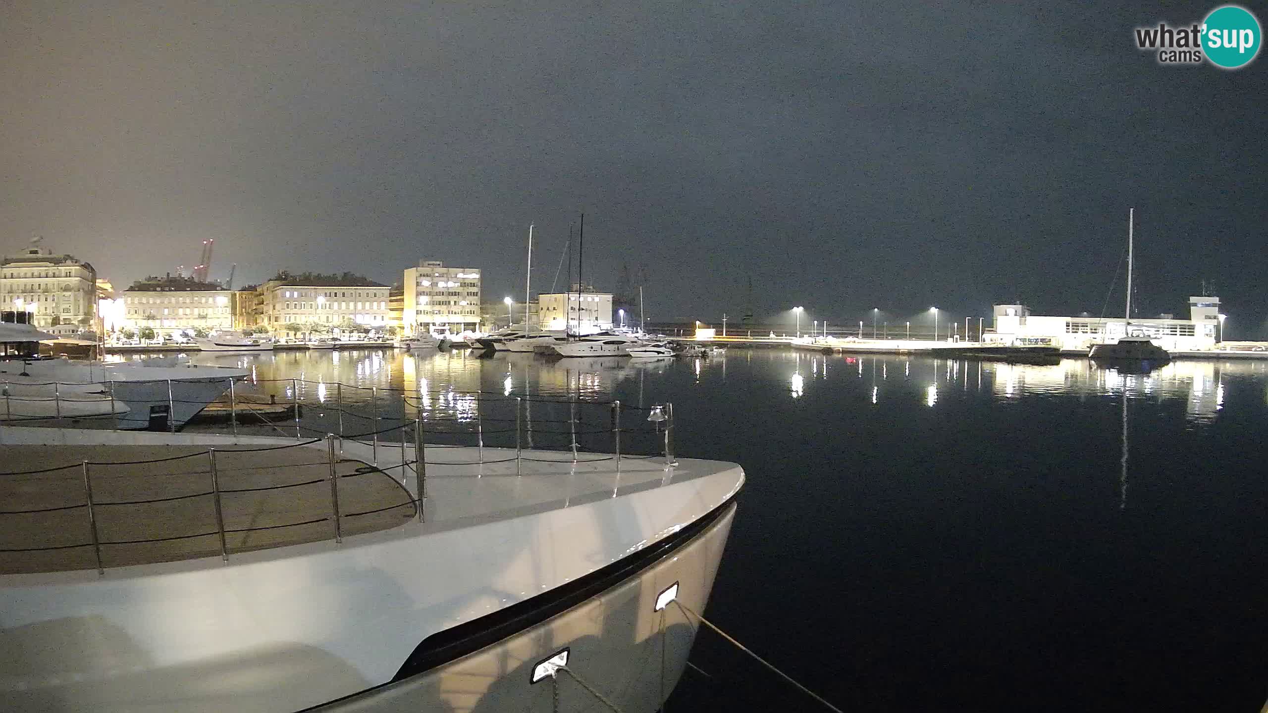 Rijeka – Botel Marina web kamera