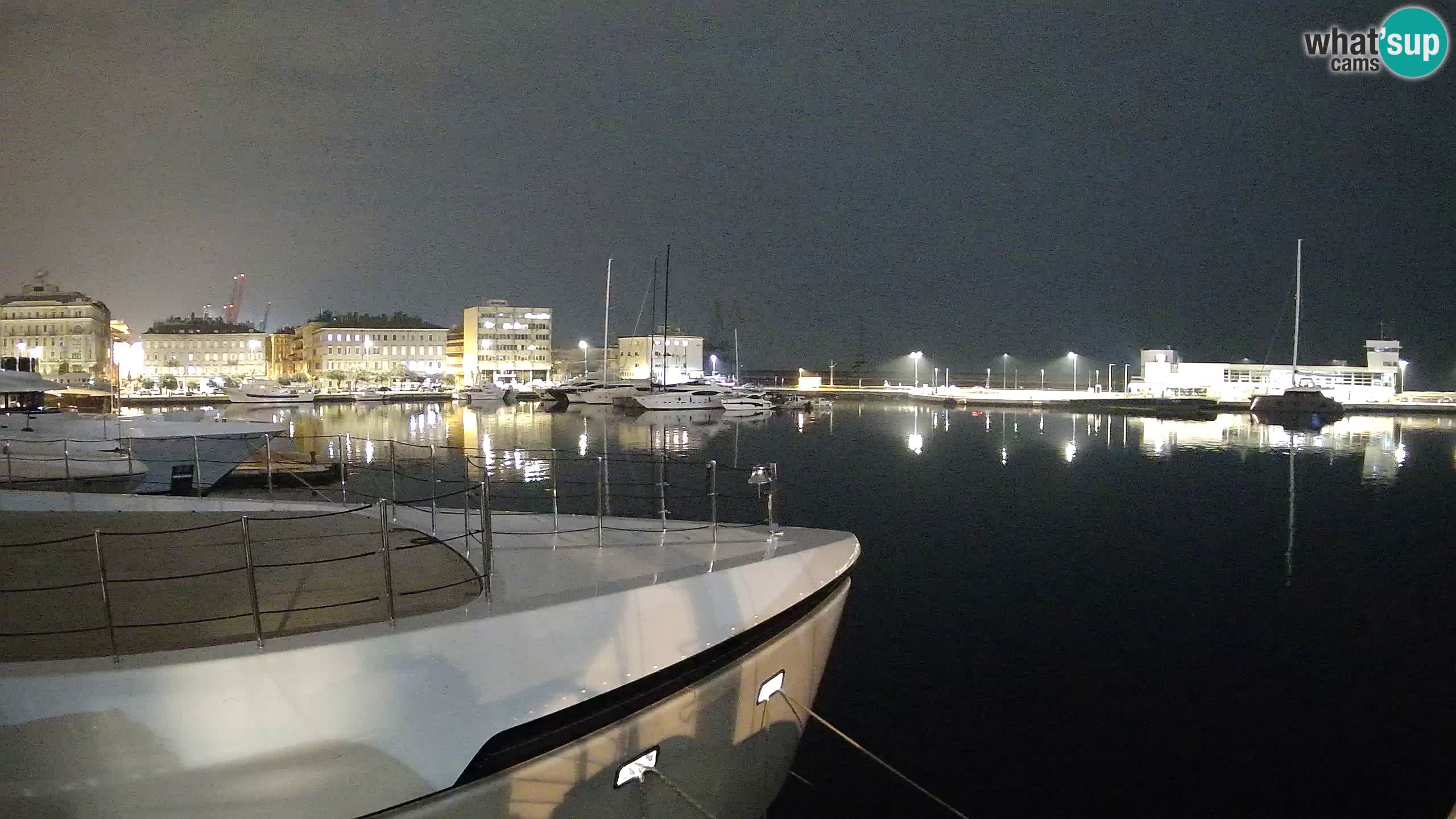 Rijeka – Botel Marina web kamera