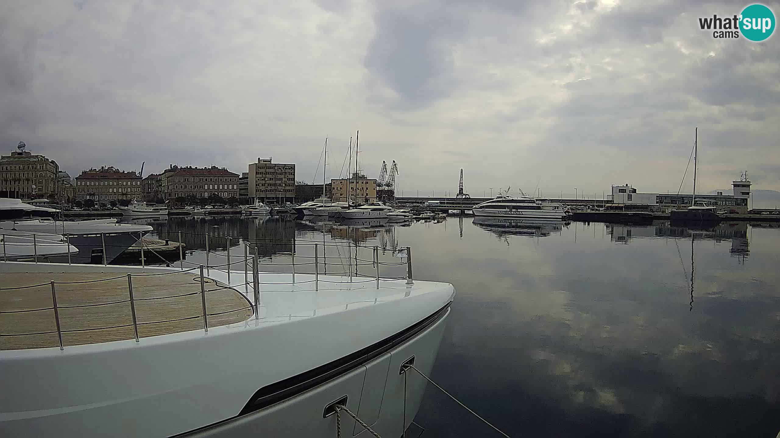 Rijeka – Botel Marina web kamera