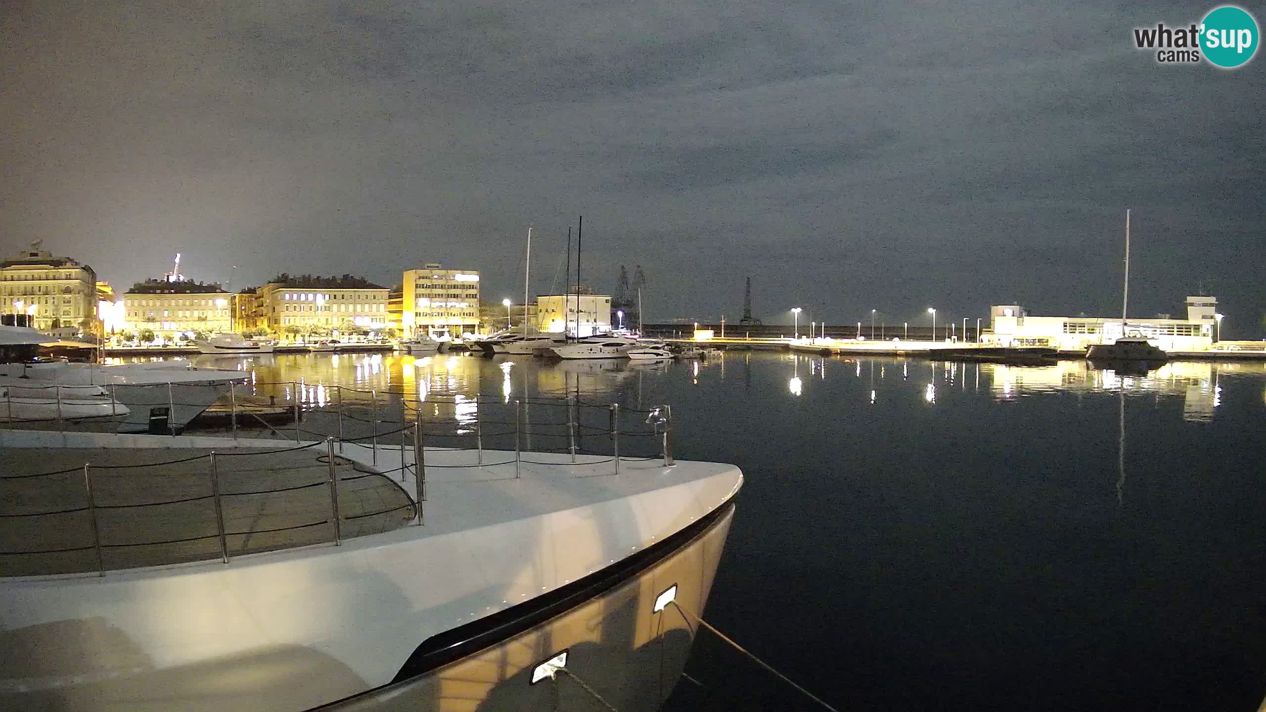 Rijeka – Botel Marina web kamera