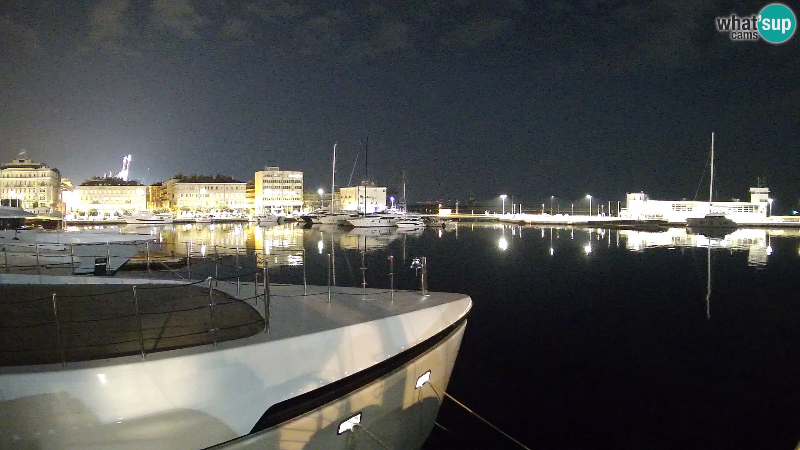 Reka – Botel Marina spletna kamera