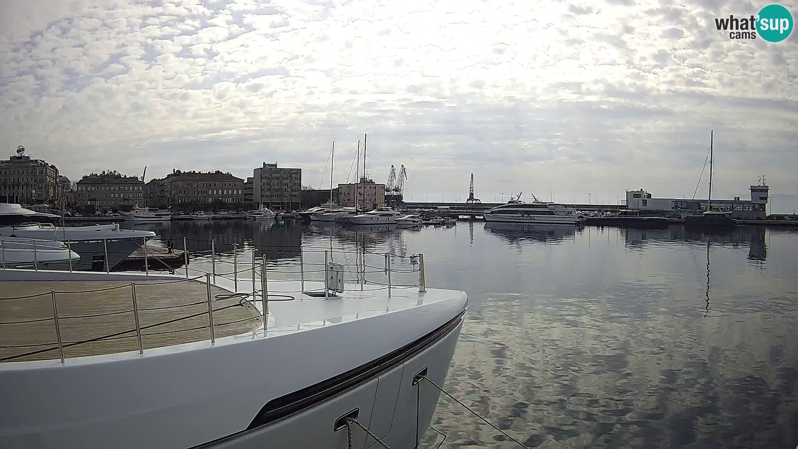 Reka – Botel Marina spletna kamera