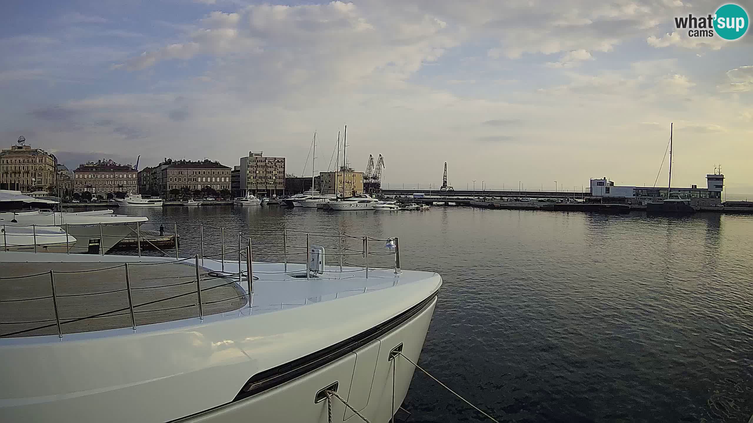 Rijeka – Botel Marina web kamera