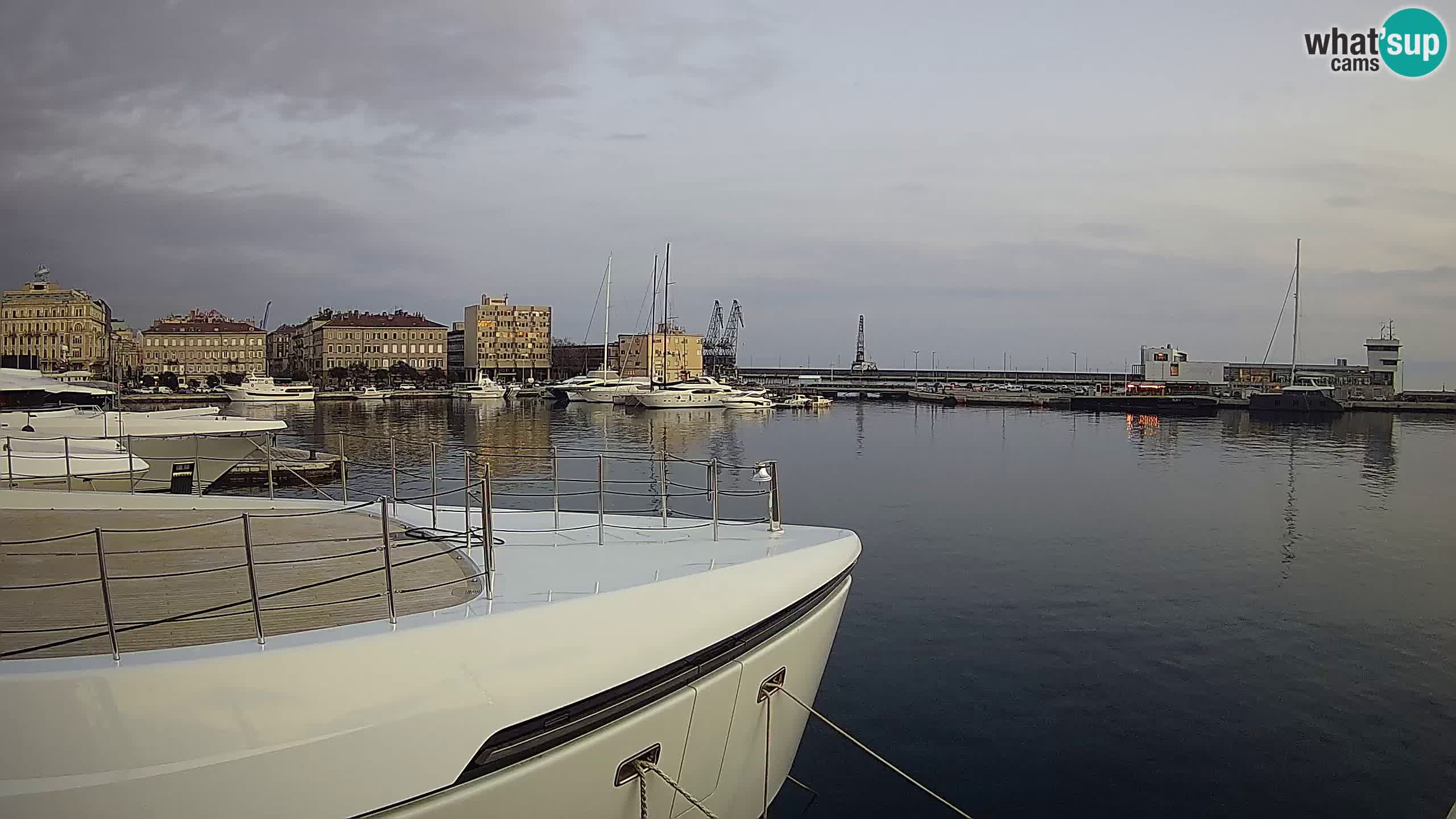 Rijeka – Botel Marina web kamera