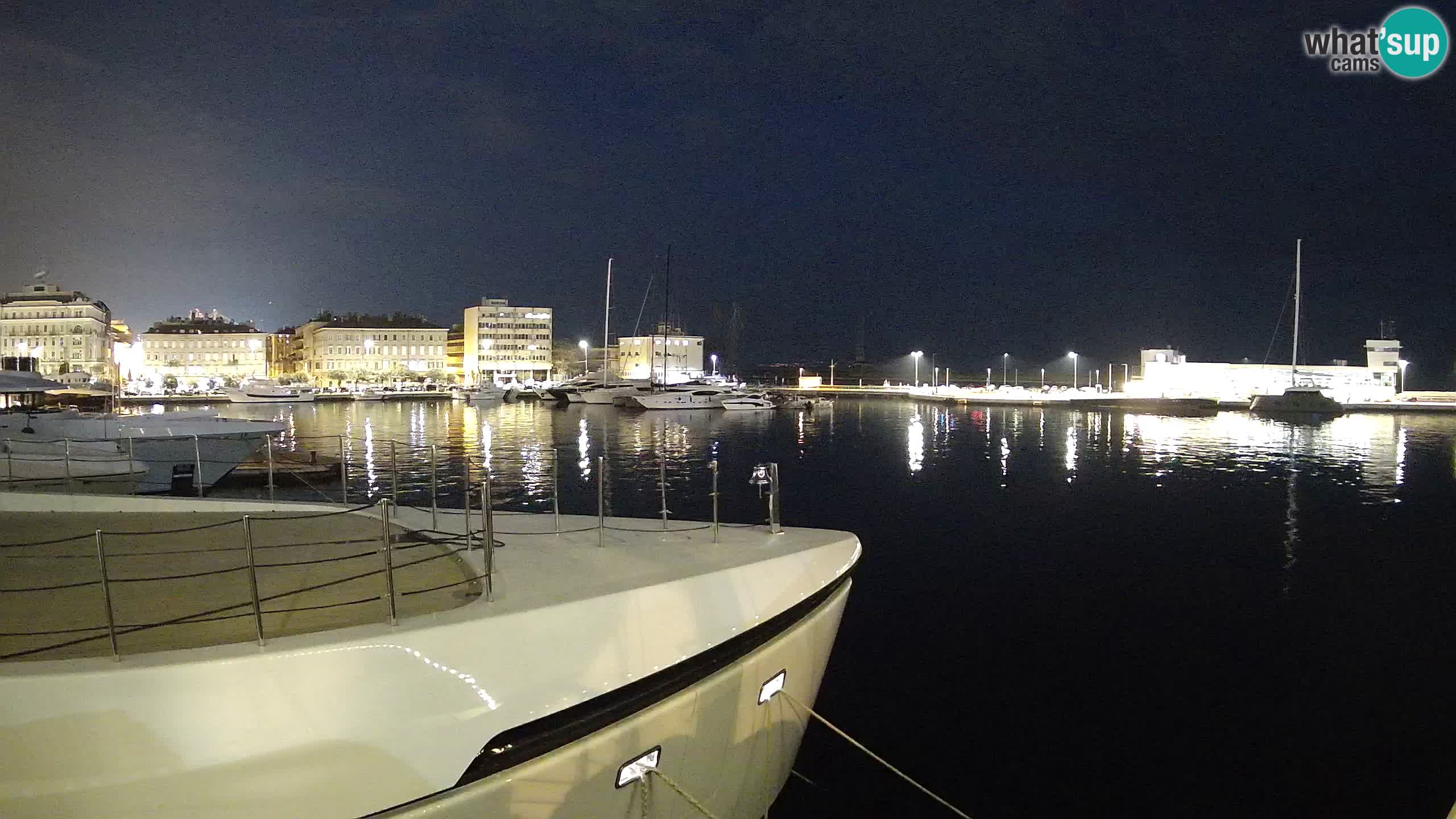 Rijeka – Botel Marina webcam en direct