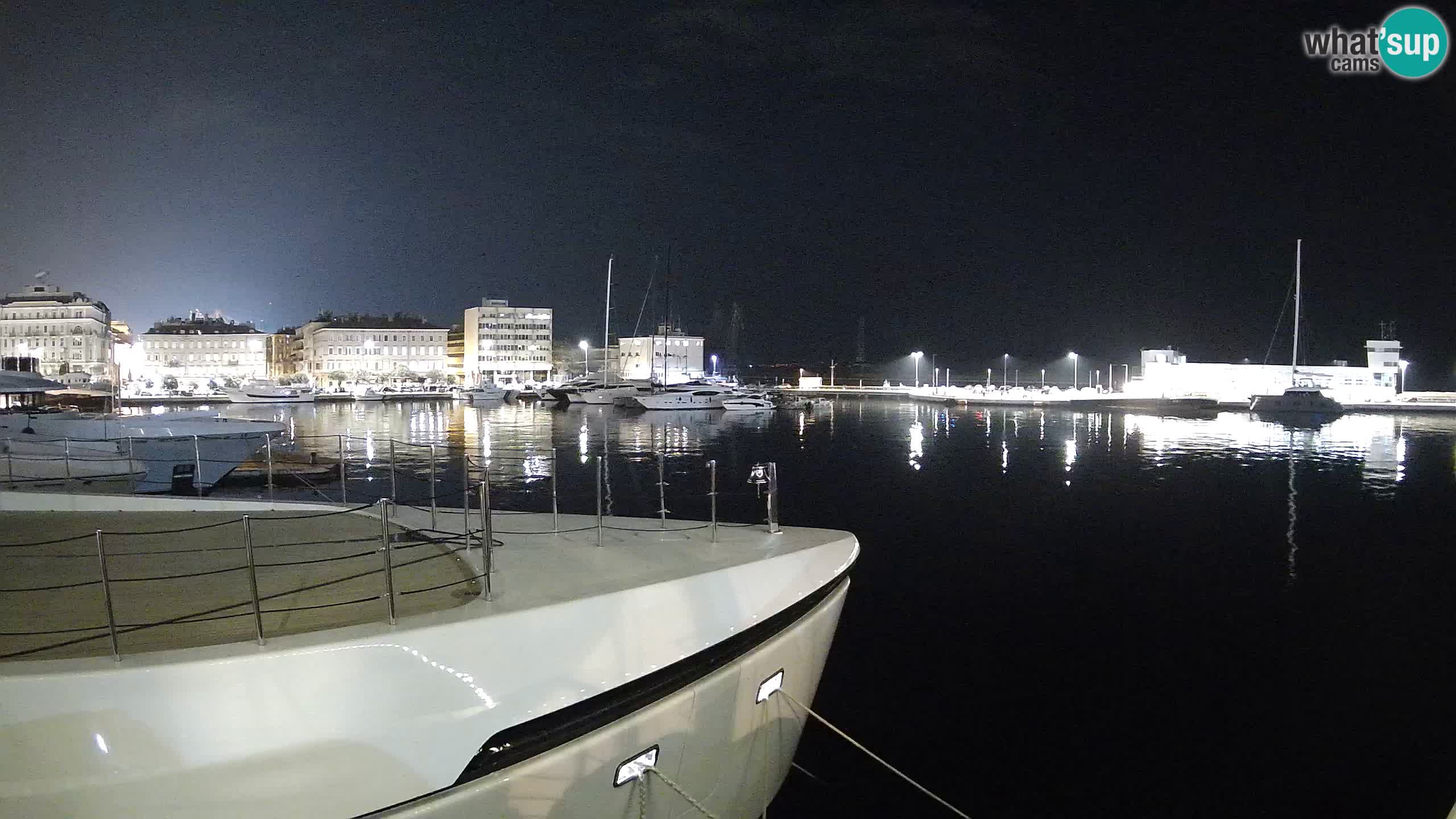 Rijeka – Botel Marina web kamera