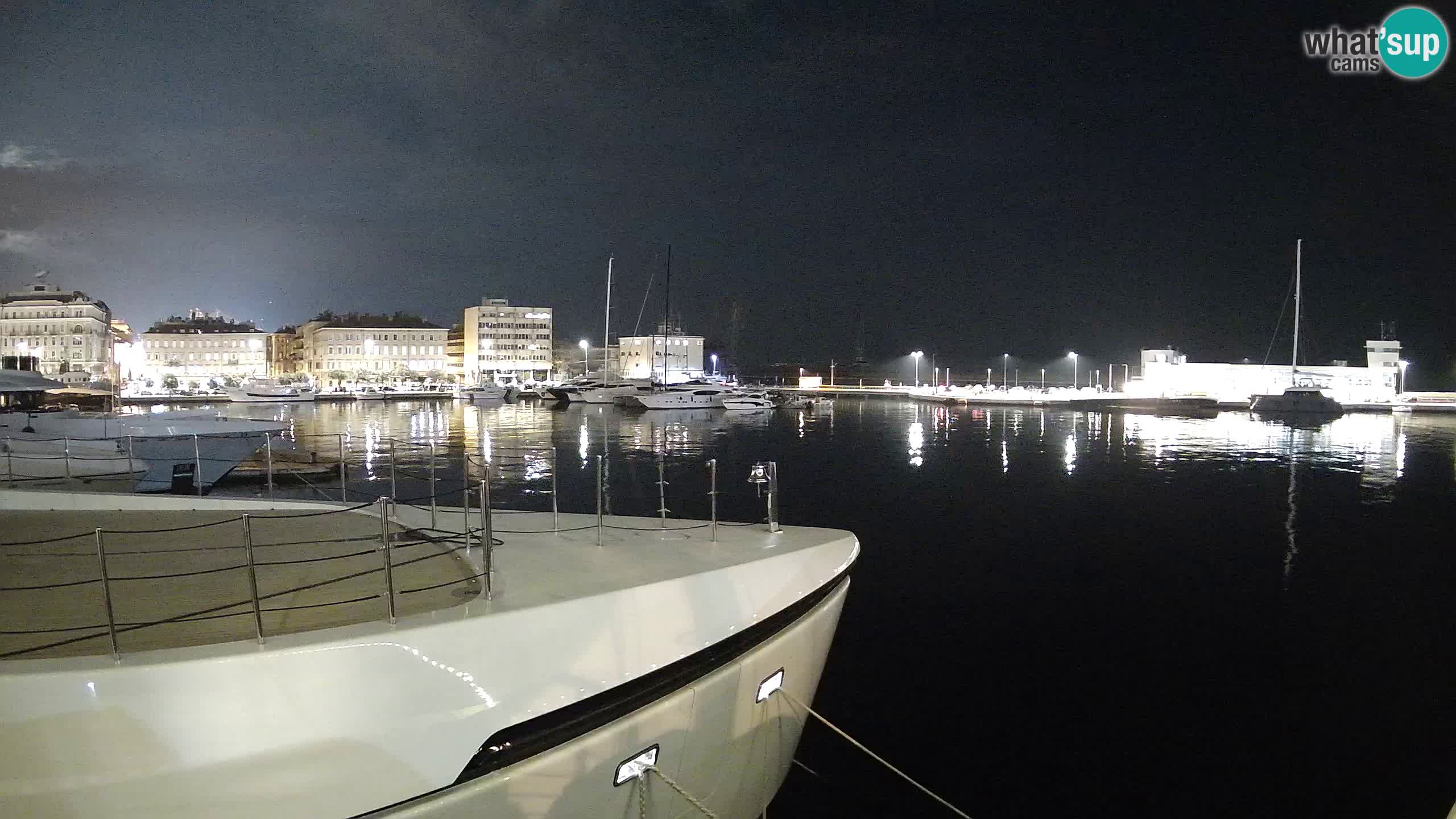 Rijeka – Botel Marina webcam en direct