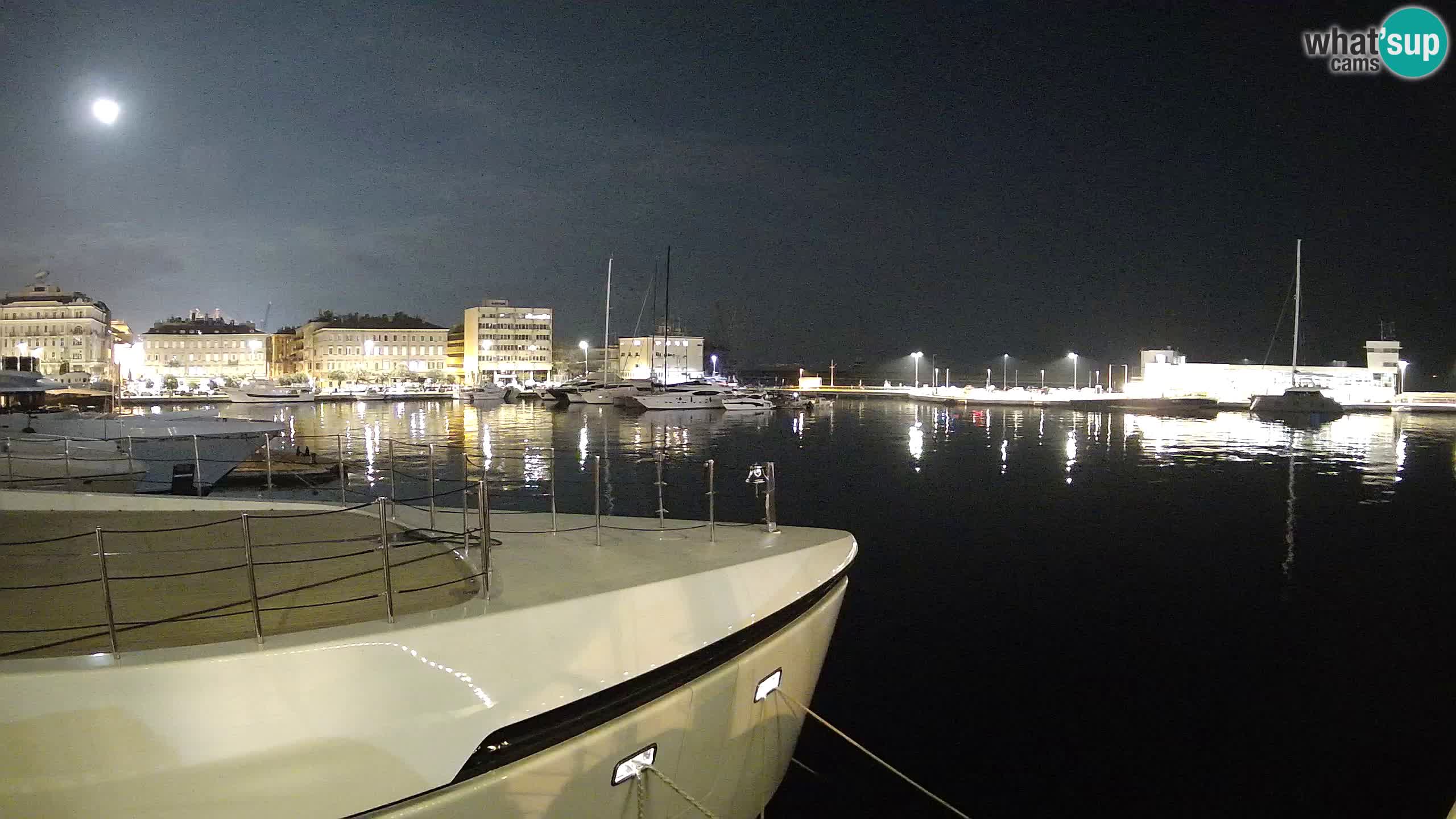 Rijeka – Botel Marina web kamera