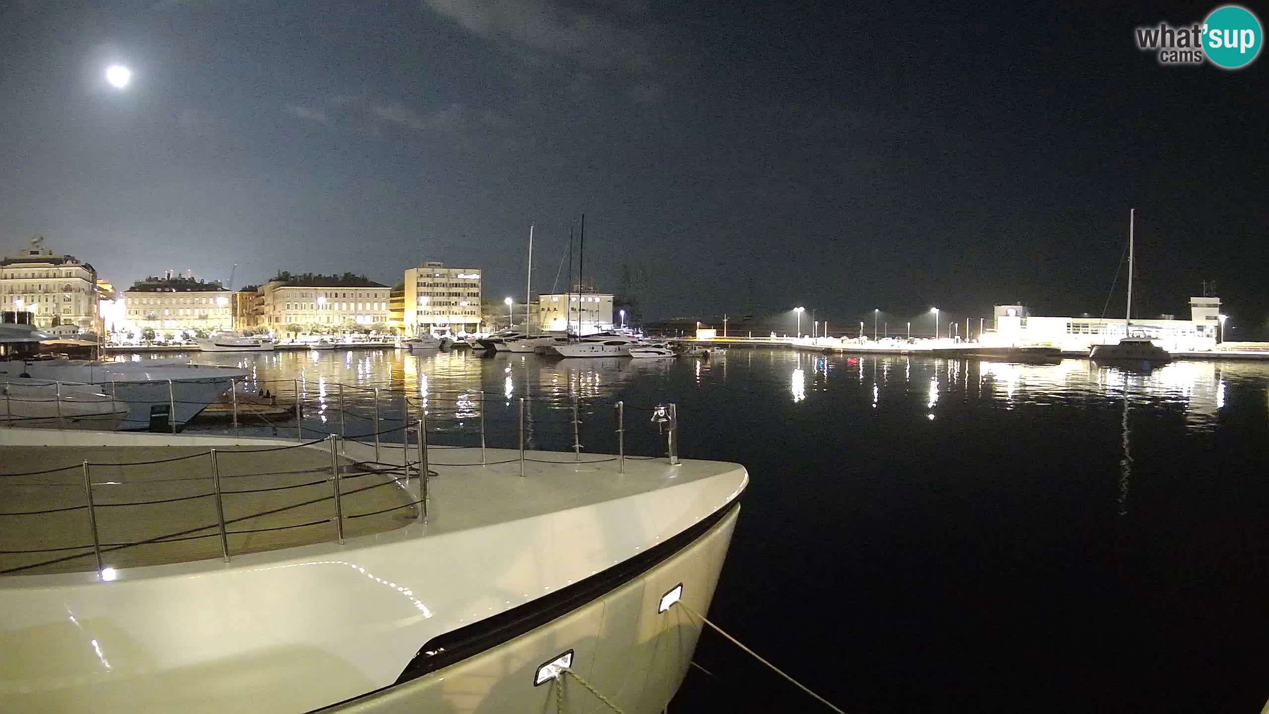 Rijeka – Botel Marina web kamera