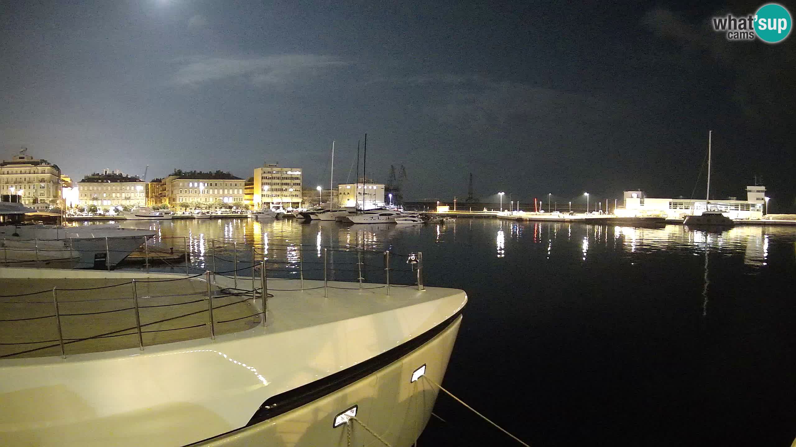 Reka – Botel Marina spletna kamera