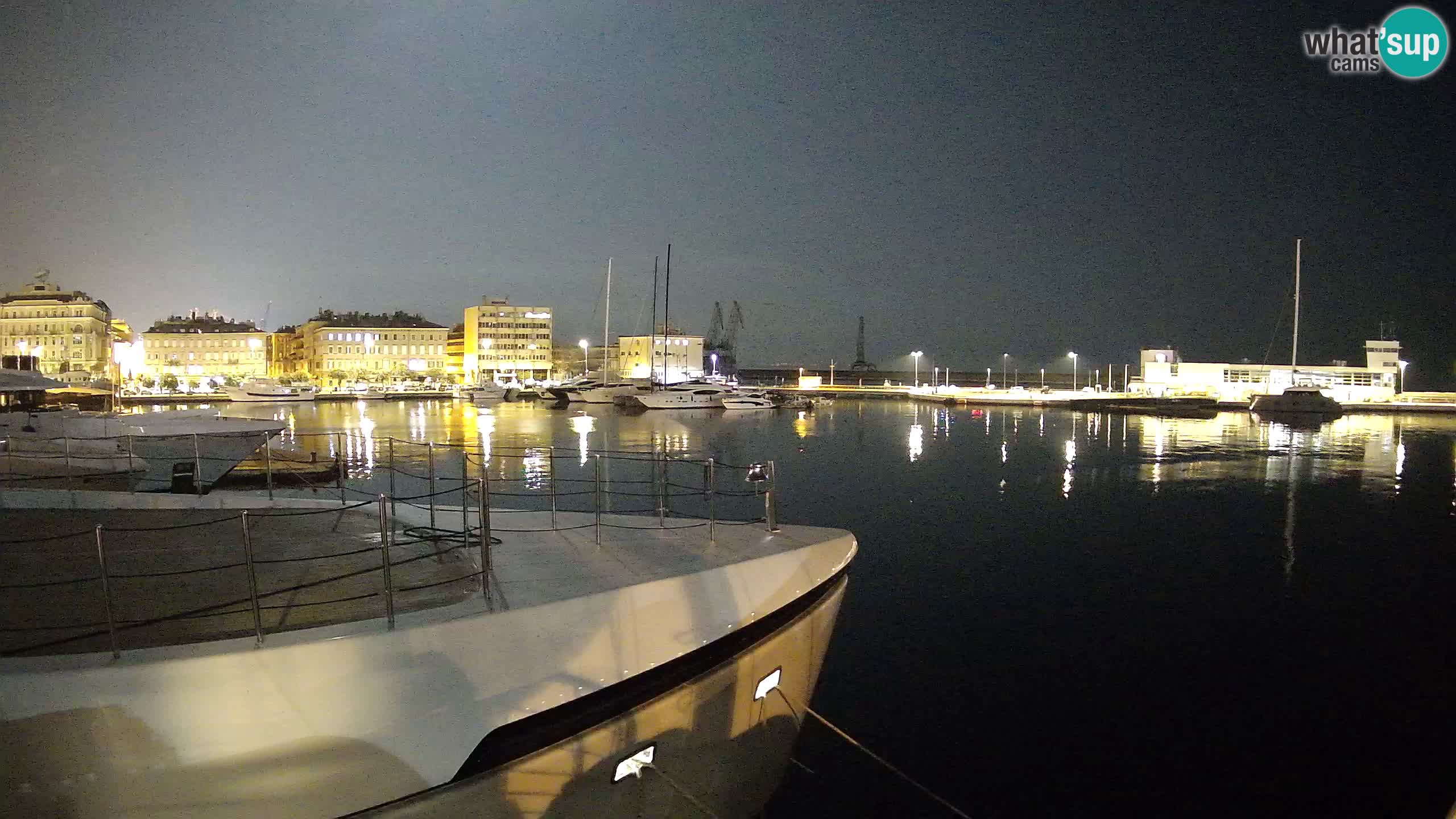 Rijeka – Botel Marina web kamera