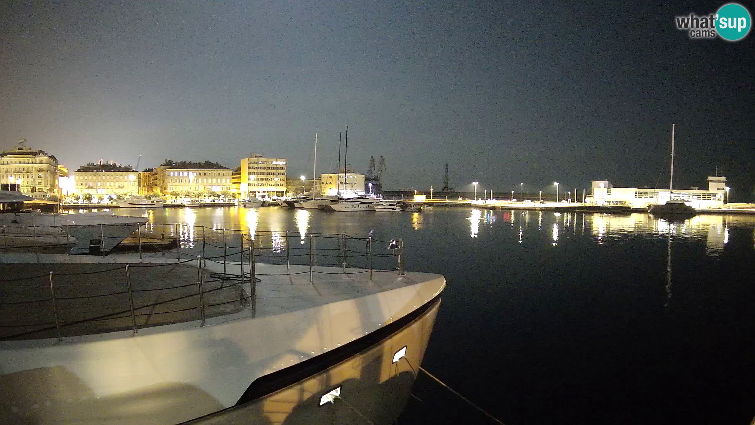 Rijeka – Botel Marina web kamera