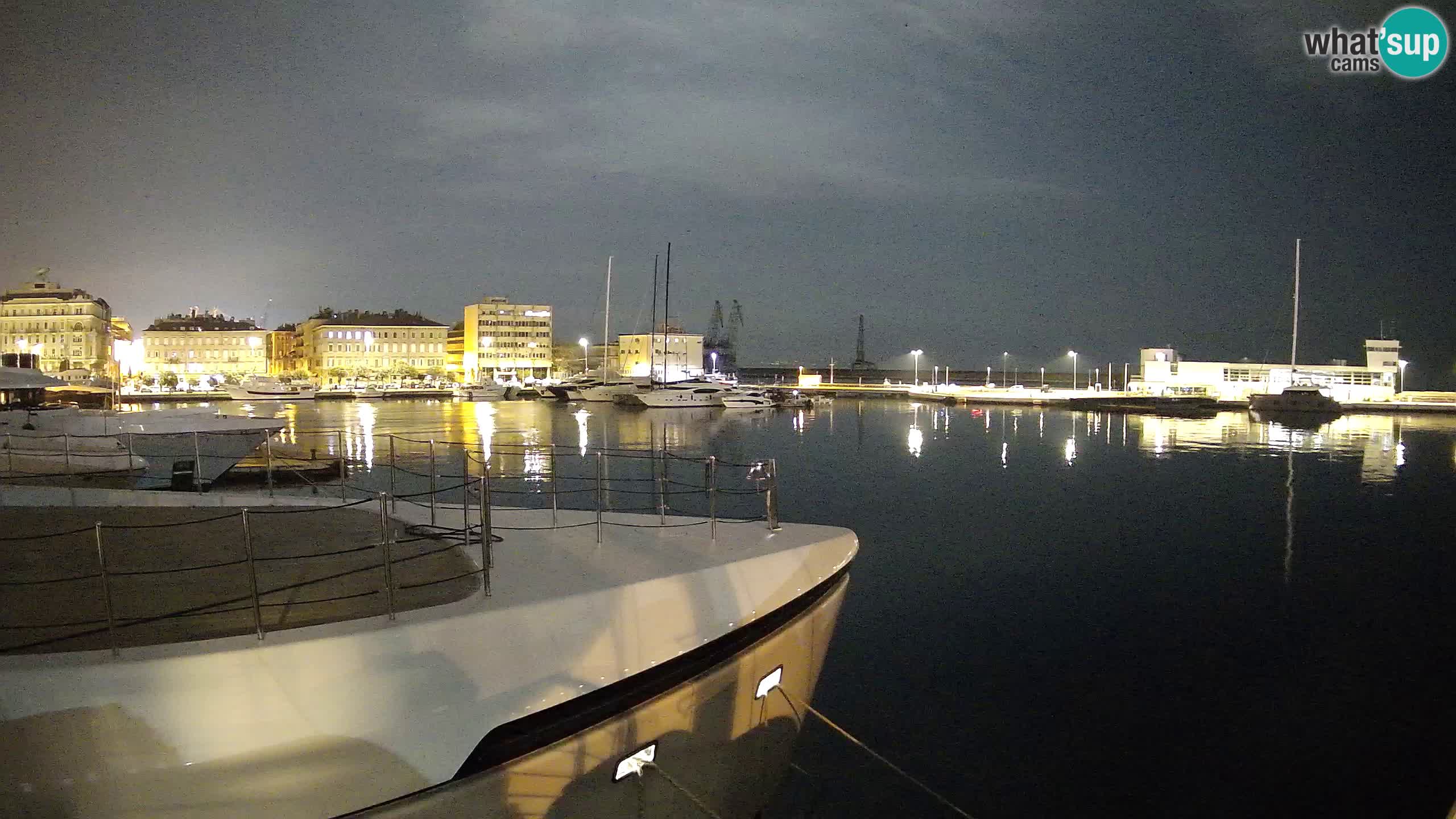 Rijeka – Botel Marina webcam en direct