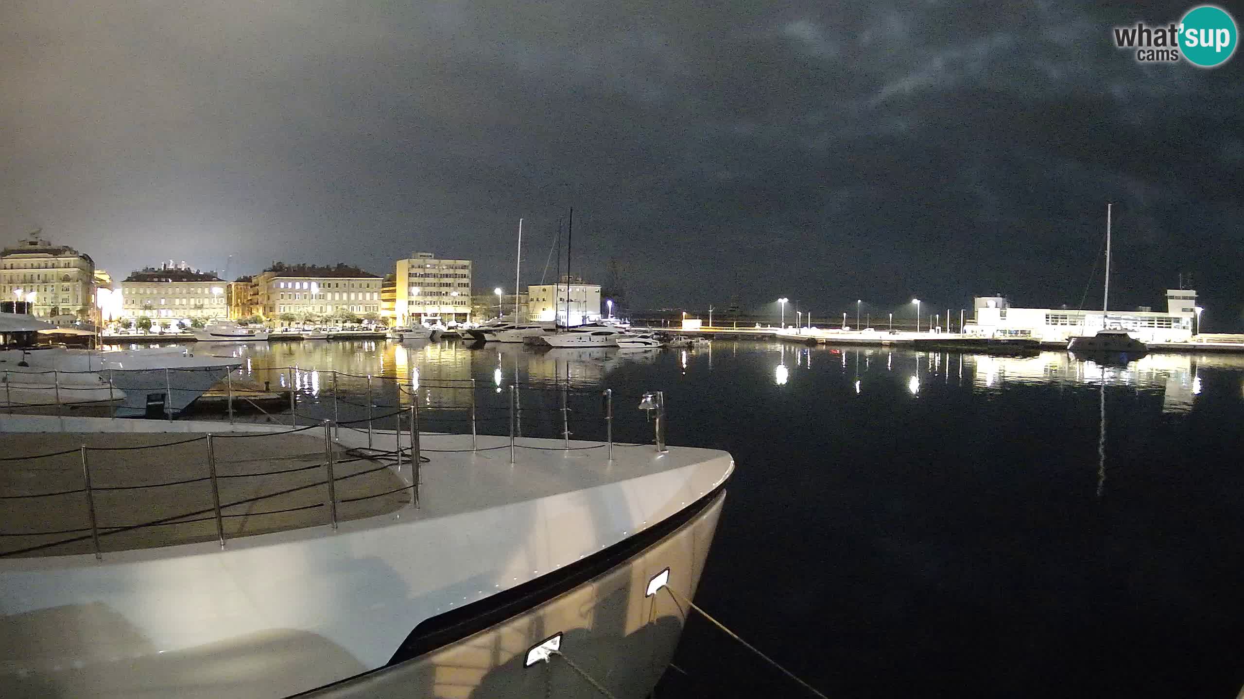 Rijeka – Botel Marina web kamera