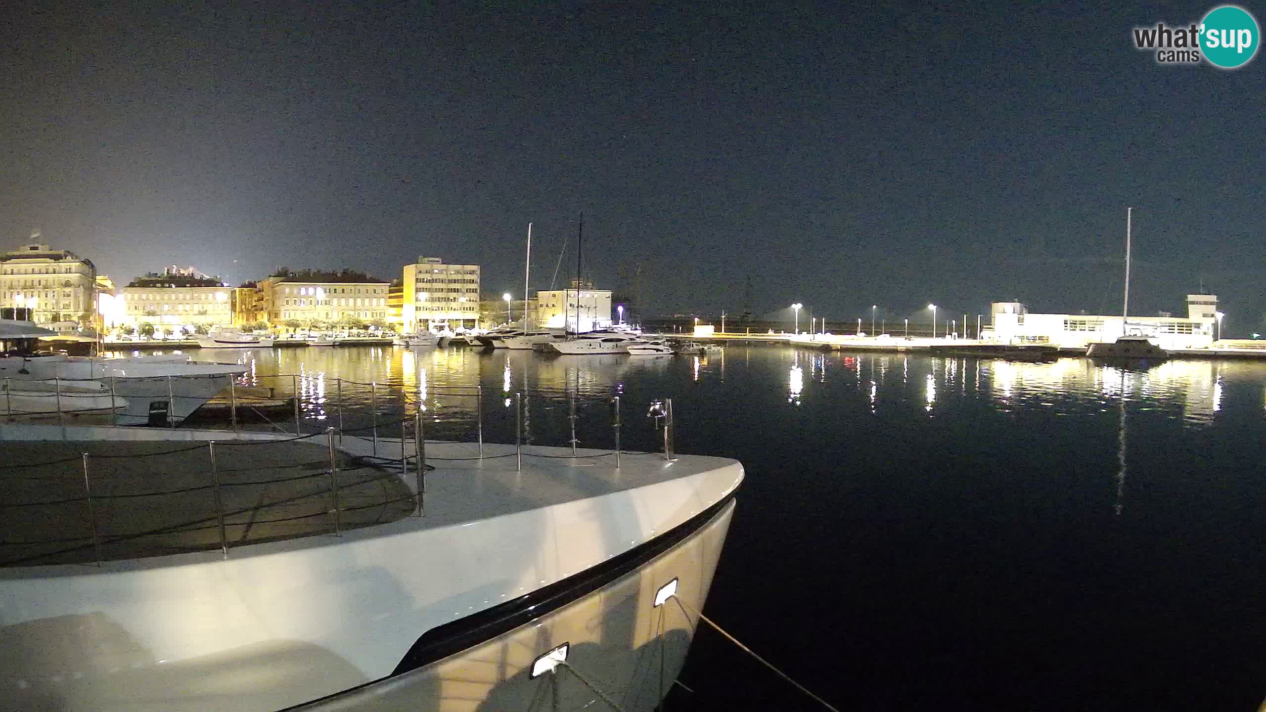Reka – Botel Marina spletna kamera